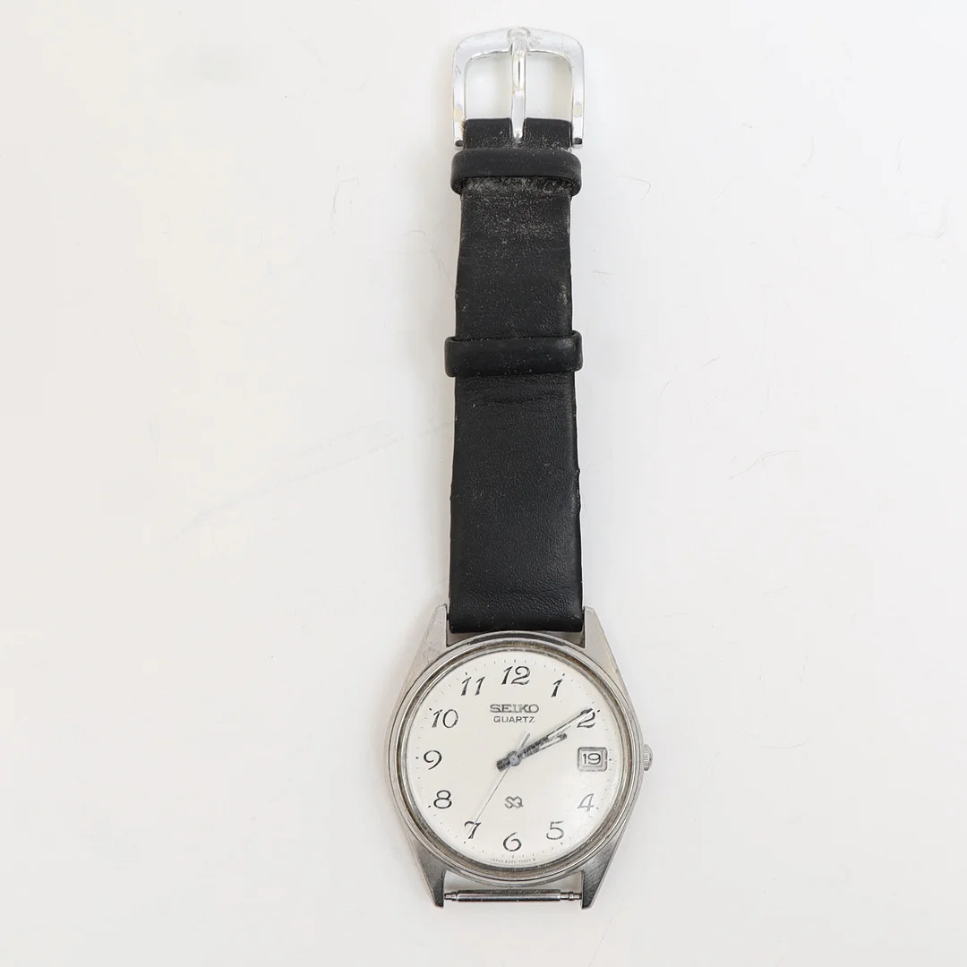 HERRARMBANDSUR, Seiko, Quartz, stålboett. — Wristwatches — Falun Auktionsbyrå