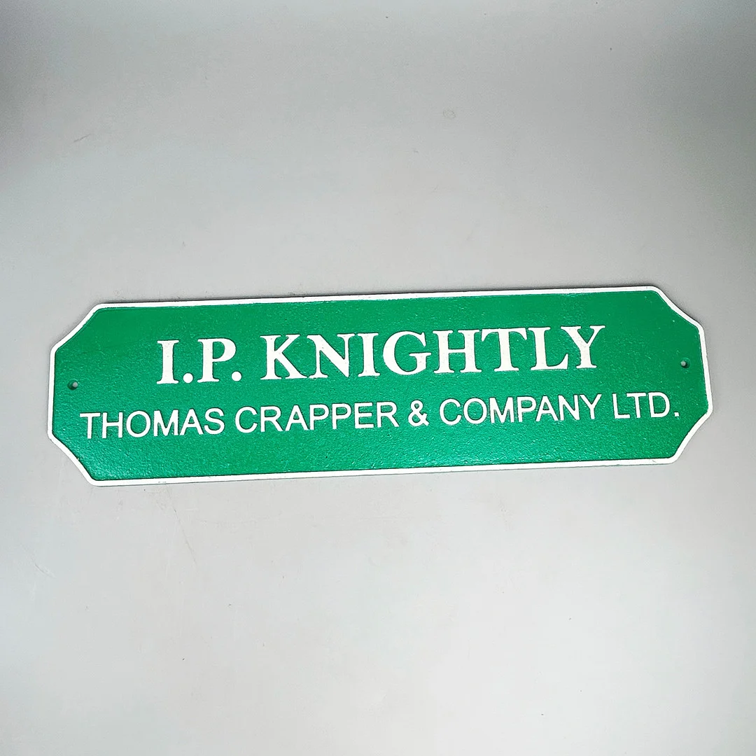 CAST IRON SIGN. — Advertising & Signs — Chalkwell Auctions
