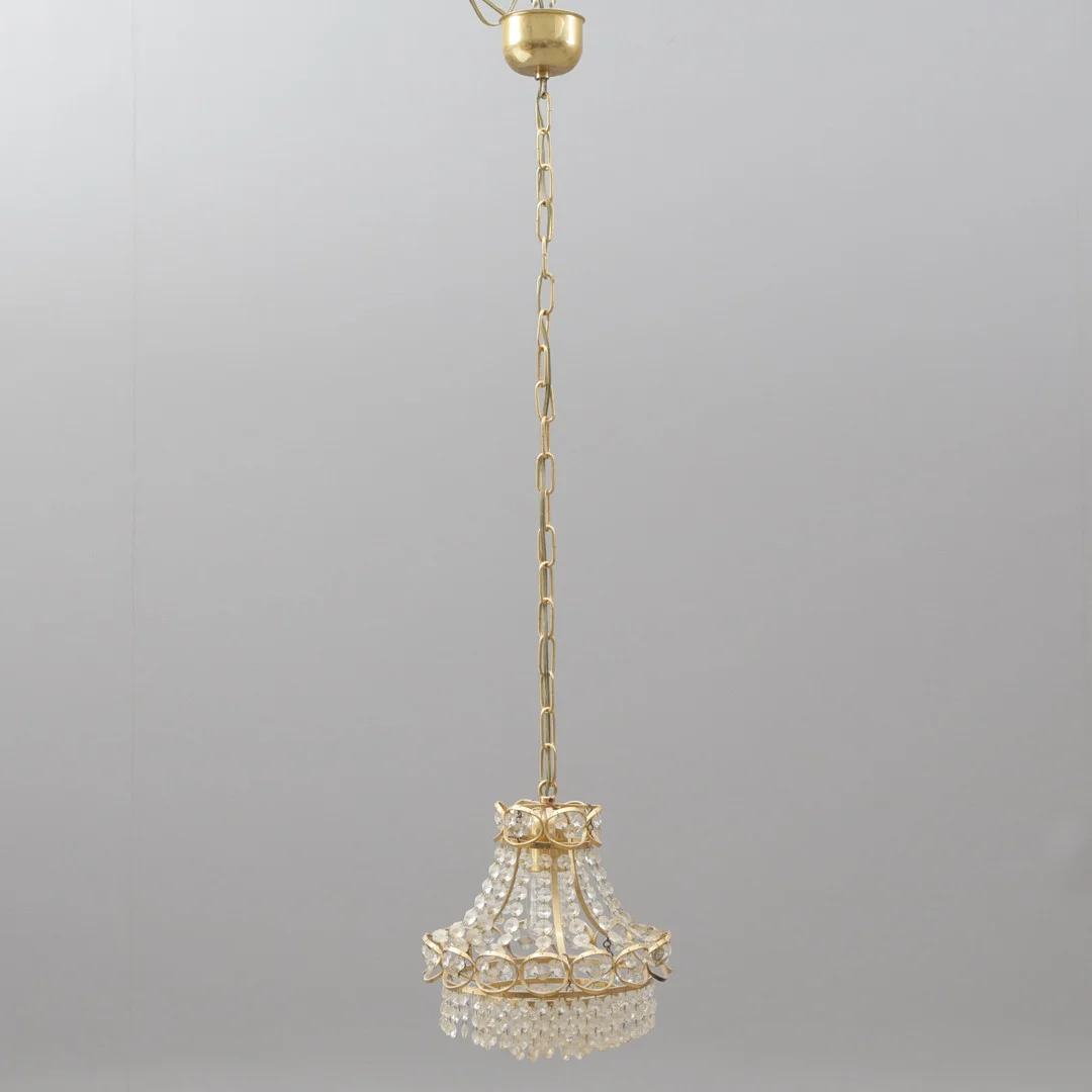 TAKLAMPA, glas/metall. — Ceiling lights — Kalmar Auktionsverk