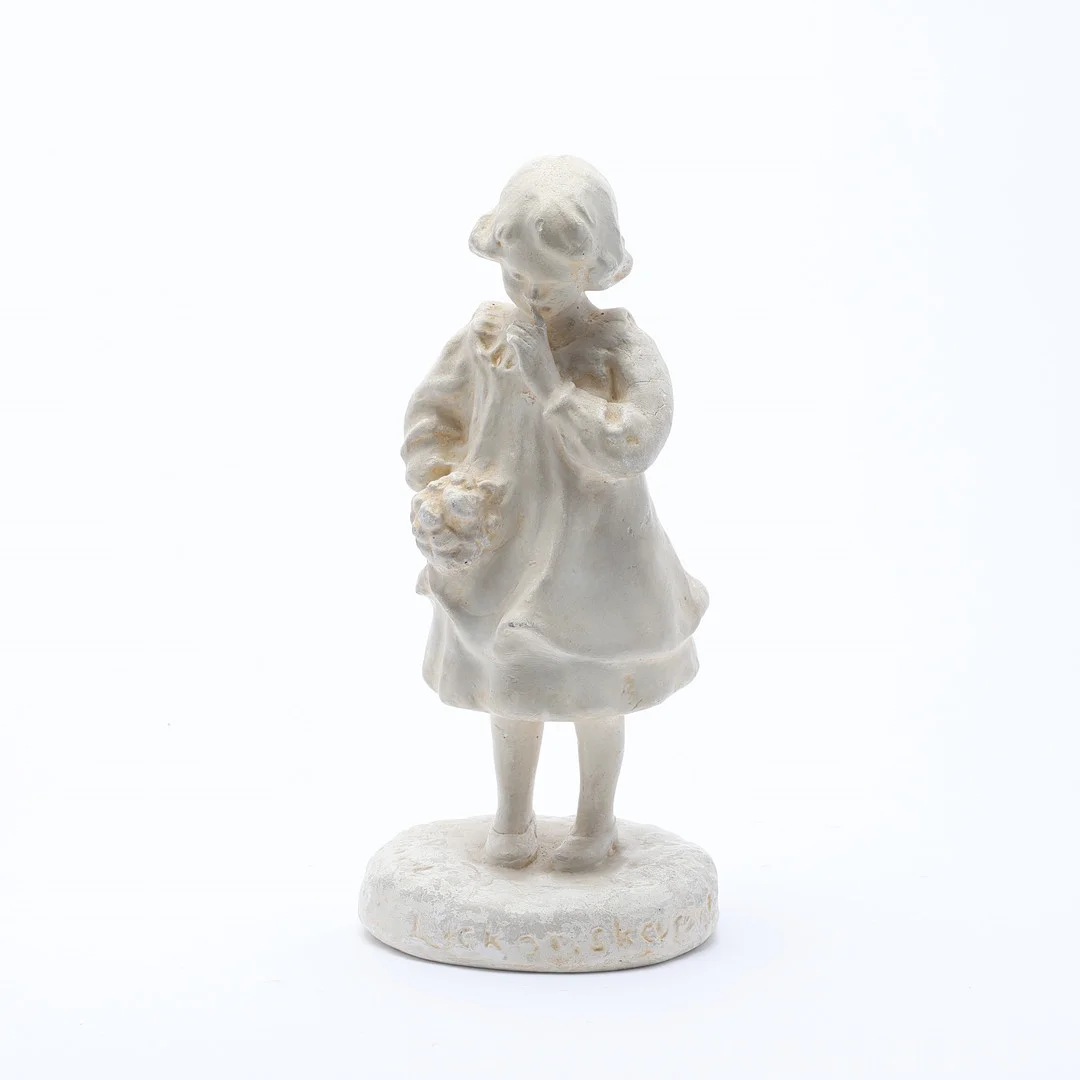 ALICE NORDIN (1871-1948). "Lyckerskan". — Sculptures & Bronzes — Uppsala Auktionskammare