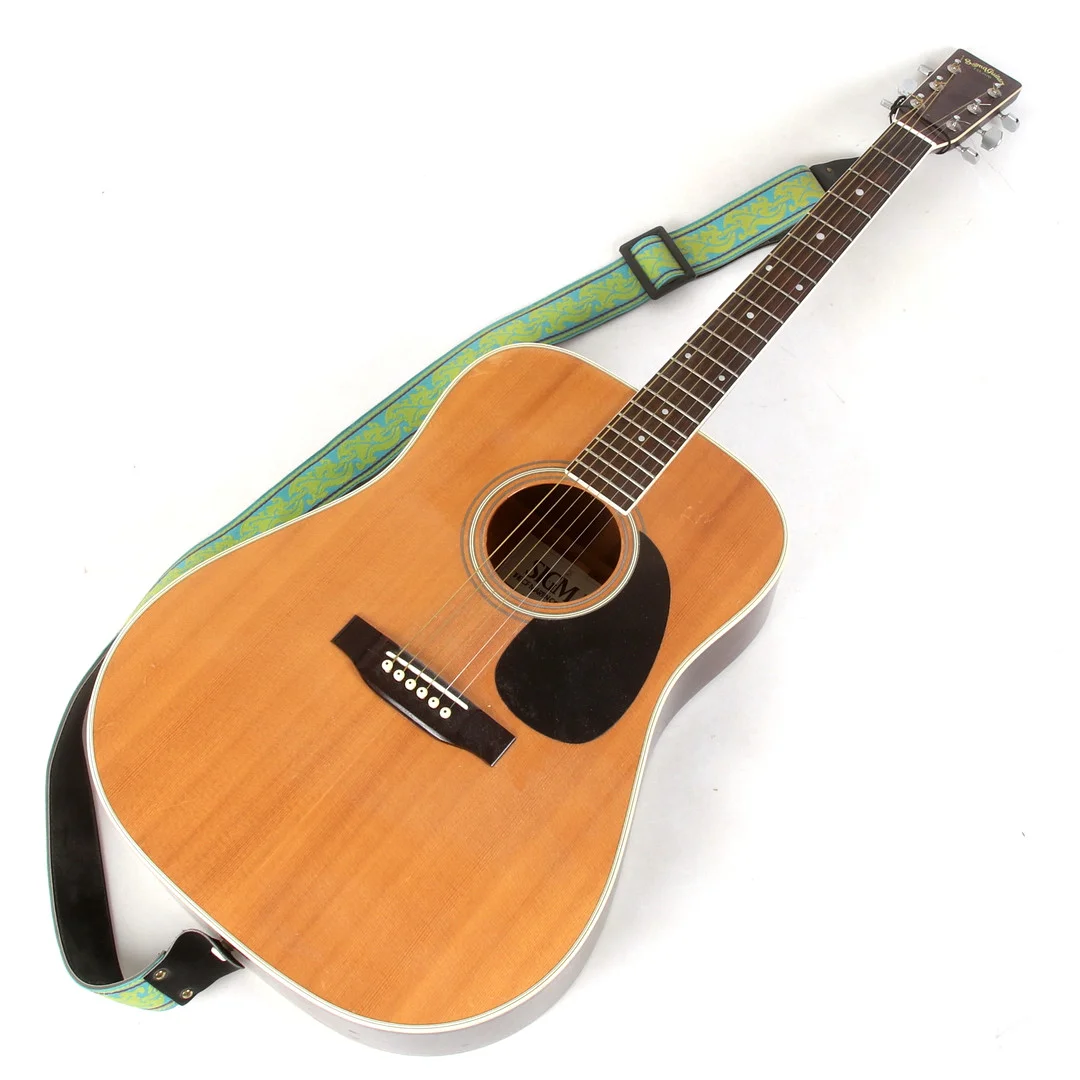 GITARR, akustisk, Sigma, D R-7 1970-tal. — Musical instruments — Stadsauktion Sundsvall