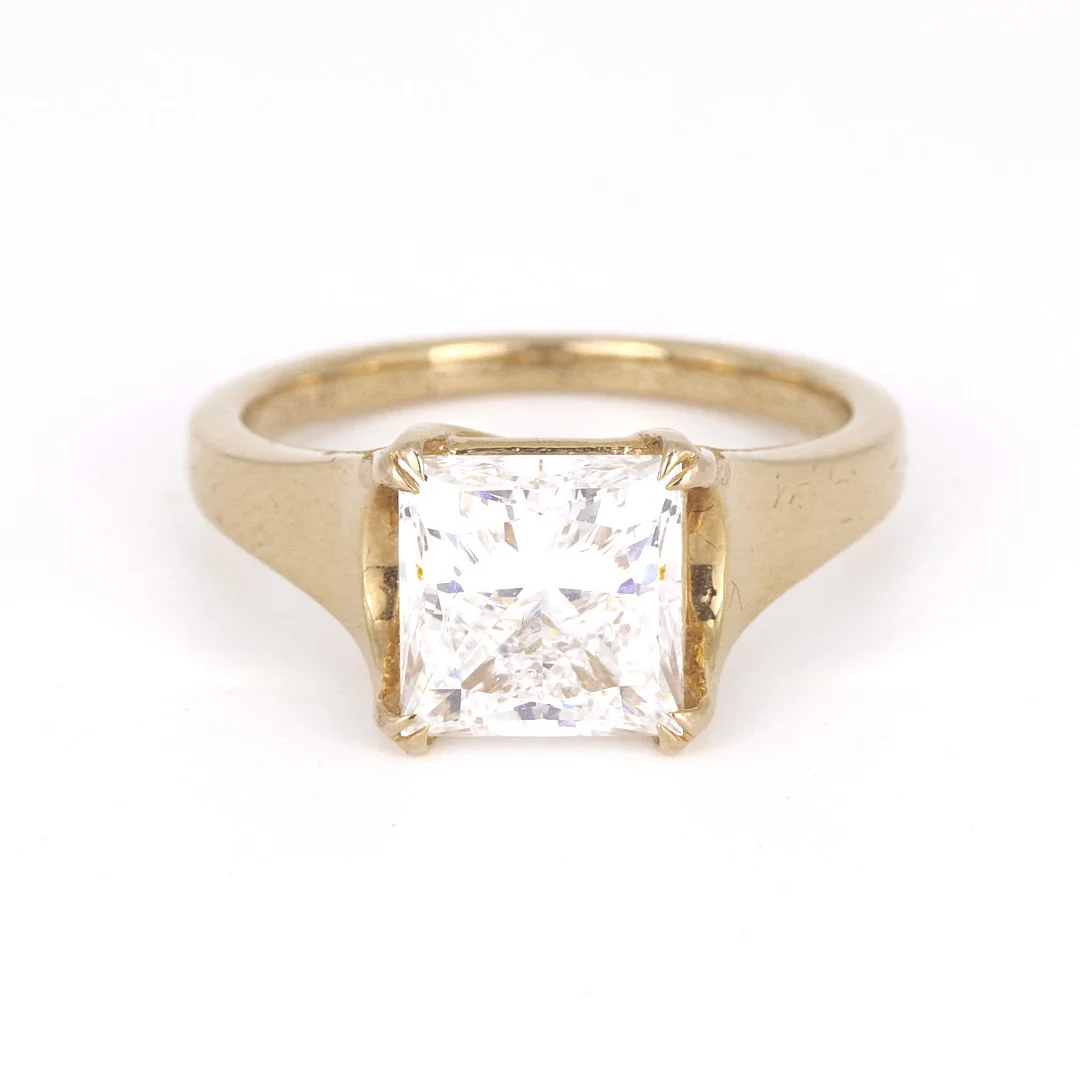 18CT (4.01CT) LAB DIAMOND RING. — Rings — Chalkwell Auctions