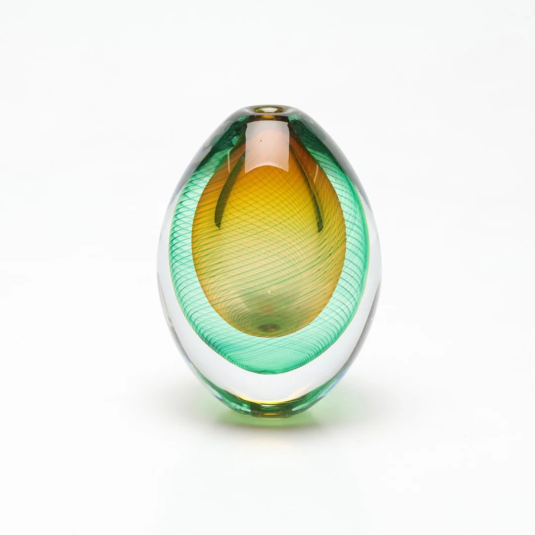 JAN-ERIK RITZMAN. Vas, glas, Transjö. — Art glass — Gomér & Andersson Linköping