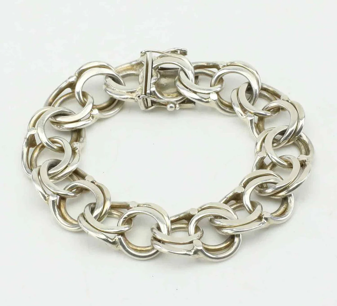 ARMBAND, sterlingsilver, Bismarck, ABD, Brofod Aktiebolaget, Falköping, 1975. — Bracelets — Hälsinglands Auktionsverk