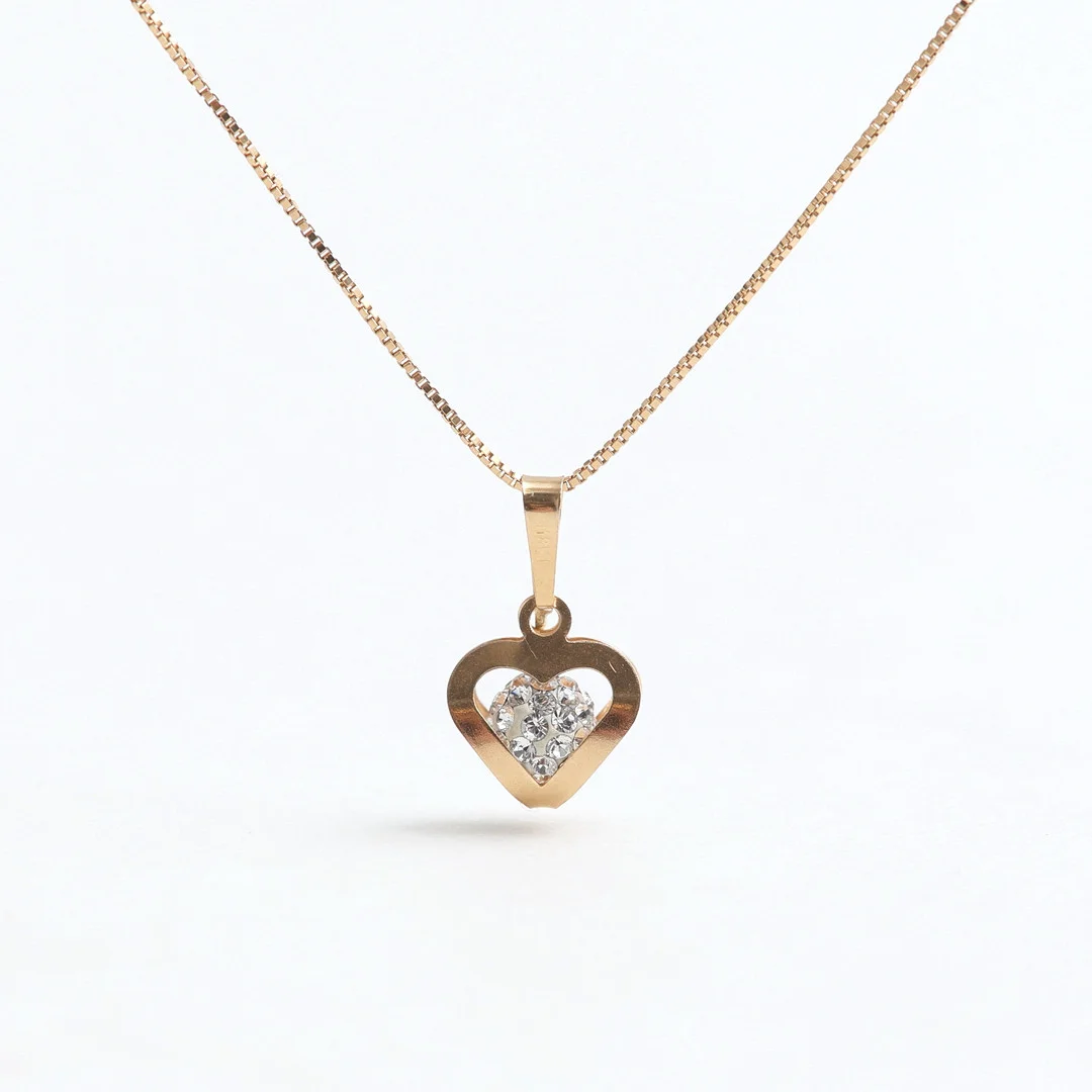 HALSKEDJA med HÄNGE, 18 k guld, 1,78 gram. — Necklace — Auktionshuset Thelin & Johansson