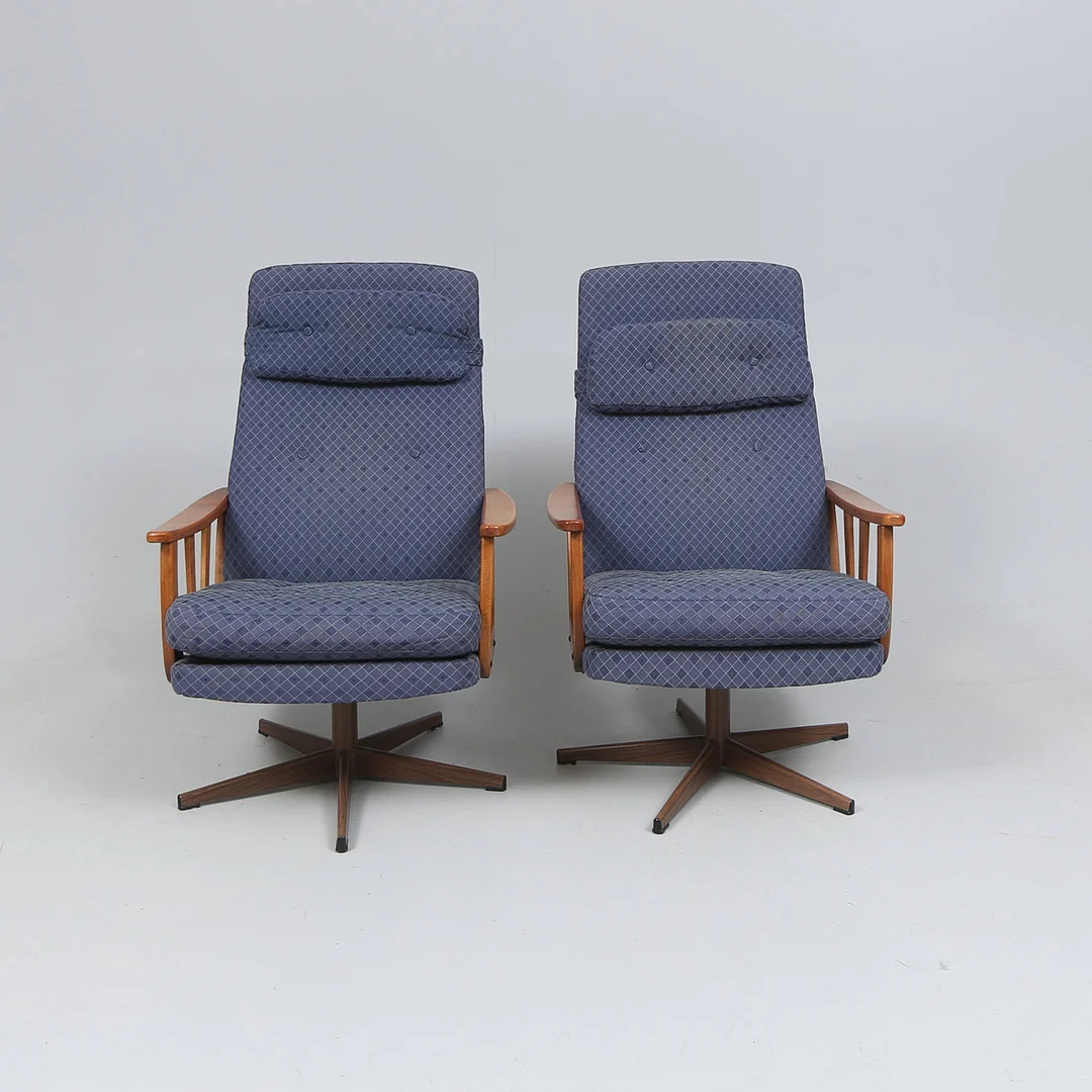 FÅTÖLJER, 1 par, Göte Möbler. — Armchairs & Chairs — Gomér & Andersson Linköping