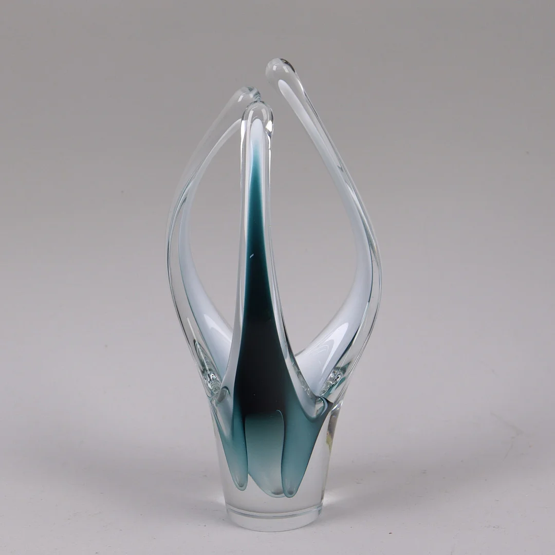 PAUL KEDELV. Flygsfors, vas i glas, 1900-talets mitt. — Utility glass — Markus Auktioner