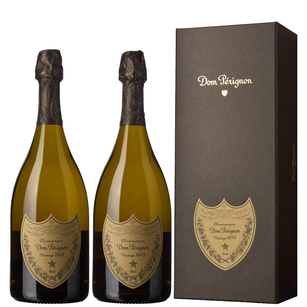 2 x Champagne Dom Perignon Vintage Brut 2012, Dom Perignon (OCB) — 2 x Champagne Dom Perignon Vintage Brut 2012, Dom Perignon (OCB) — Vin/Vin — Blomqvist