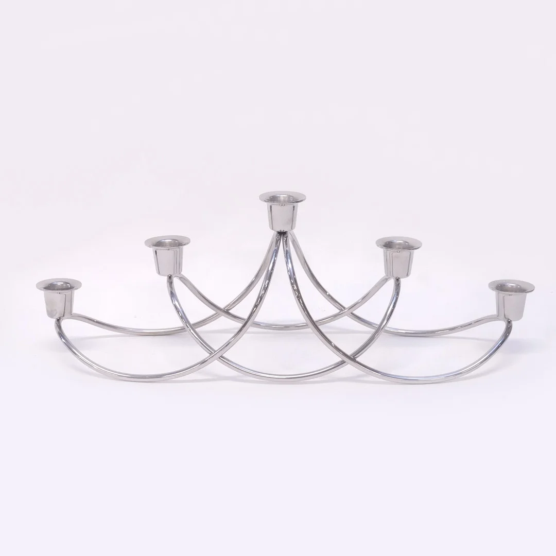 KANDELABER, "HARMONY", GEORG JENSEN. — Candlesticks — Björnssons Auktionskammare