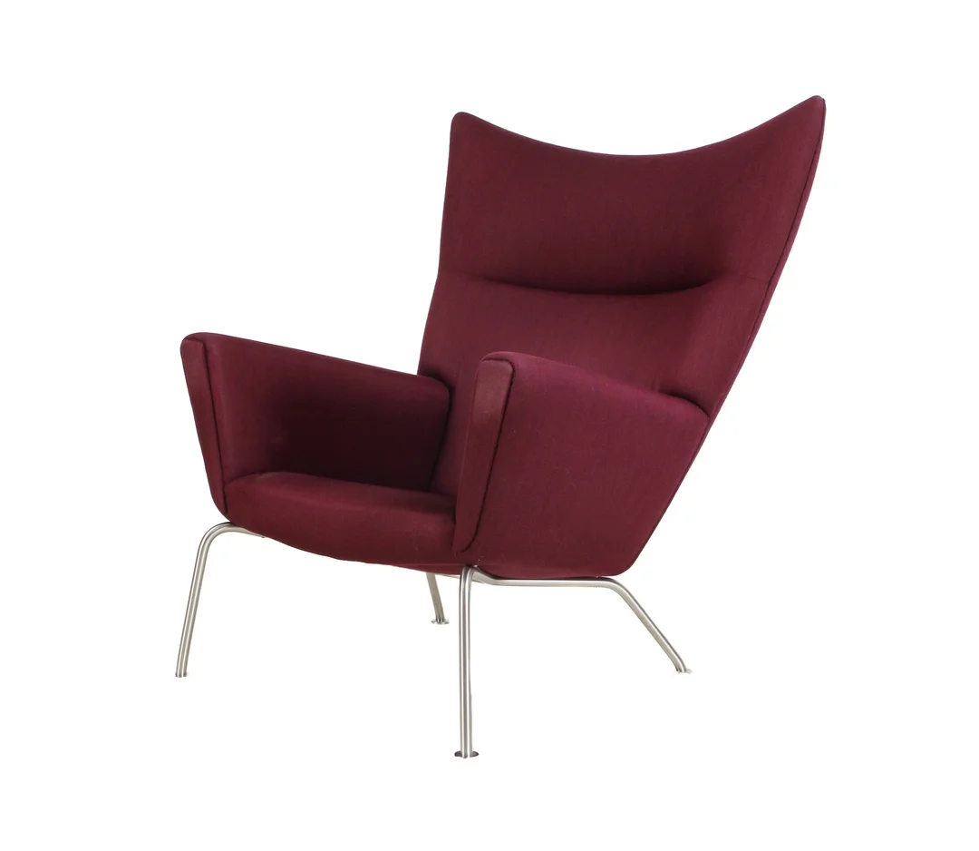 H. J. Wegner for Carl Hansen & Son. Wingchair. Armchair, model CH445 — Furniture/Lounge chairs — Lauritz