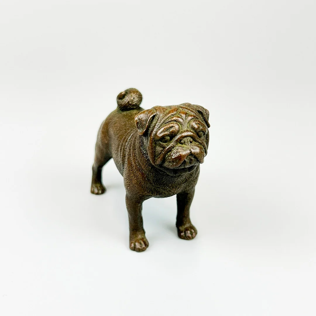BRONZE PUG. — Sculptures & Bronzes — Chalkwell Auctions
