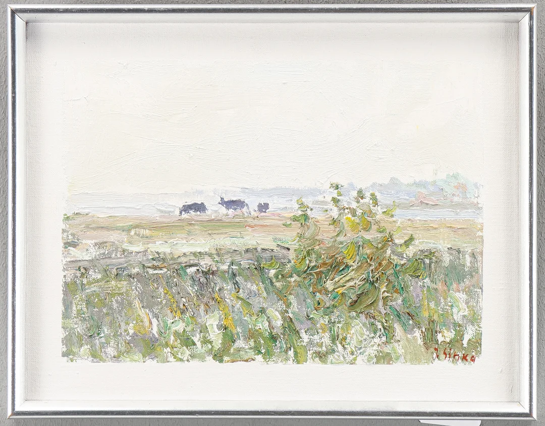 IMANTS SINKA. "Julimorgon, Öland". — Paintings — Karlstad Hammarö Auktionsverk