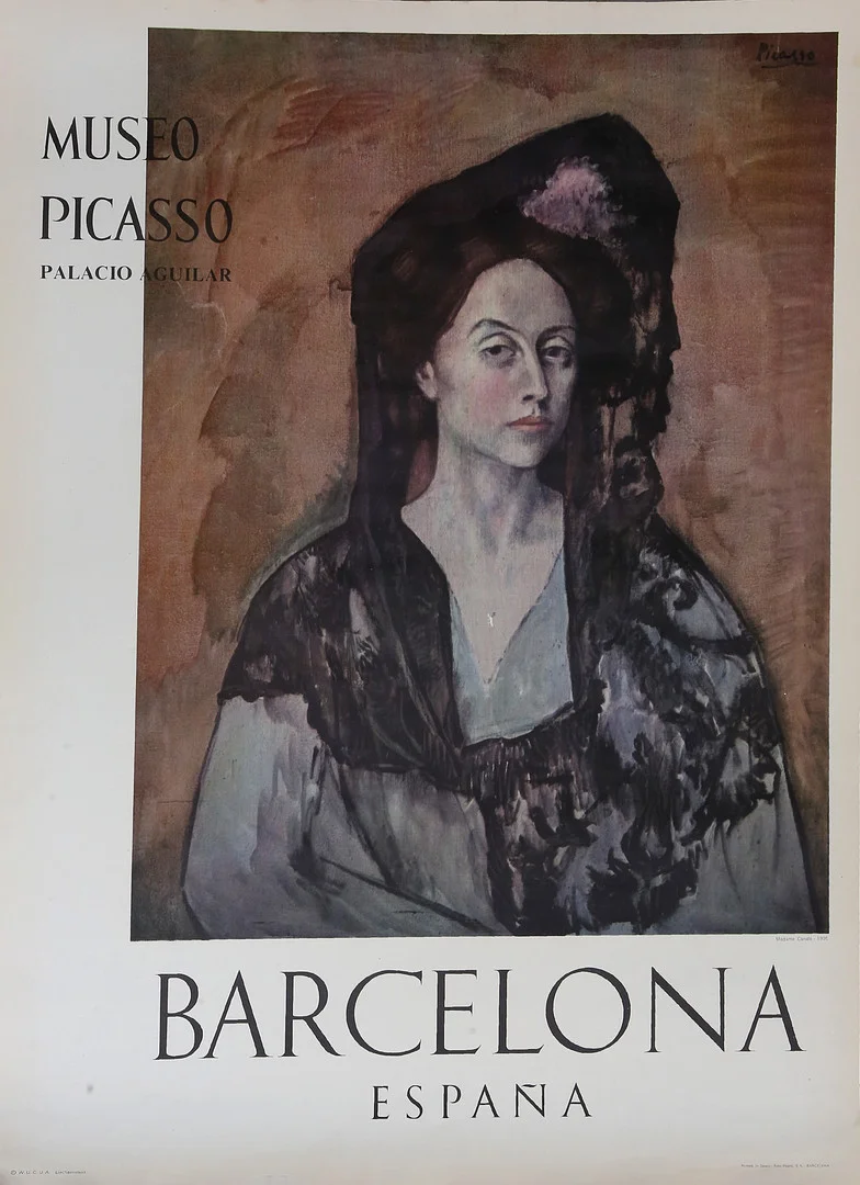 PABLO PICASSO. Madame Ricardo Canals. — Engravings & Prints — Balclis