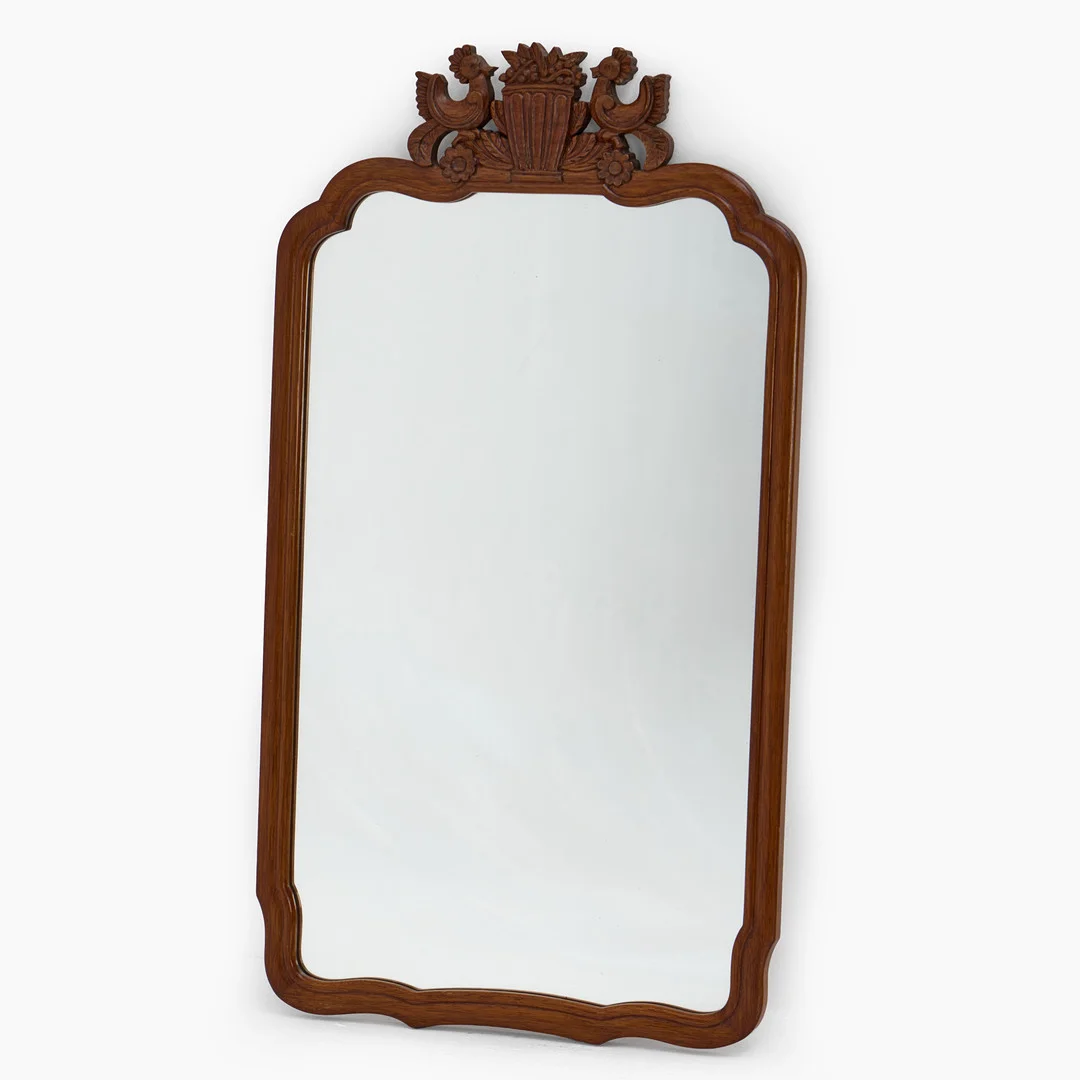 VÄGGSPEGEL, 1900-talets mitt, Bengt Lindekrantz bildhuggeriverkstad. — Mirrors — Crafoord Auktioner Stockholm