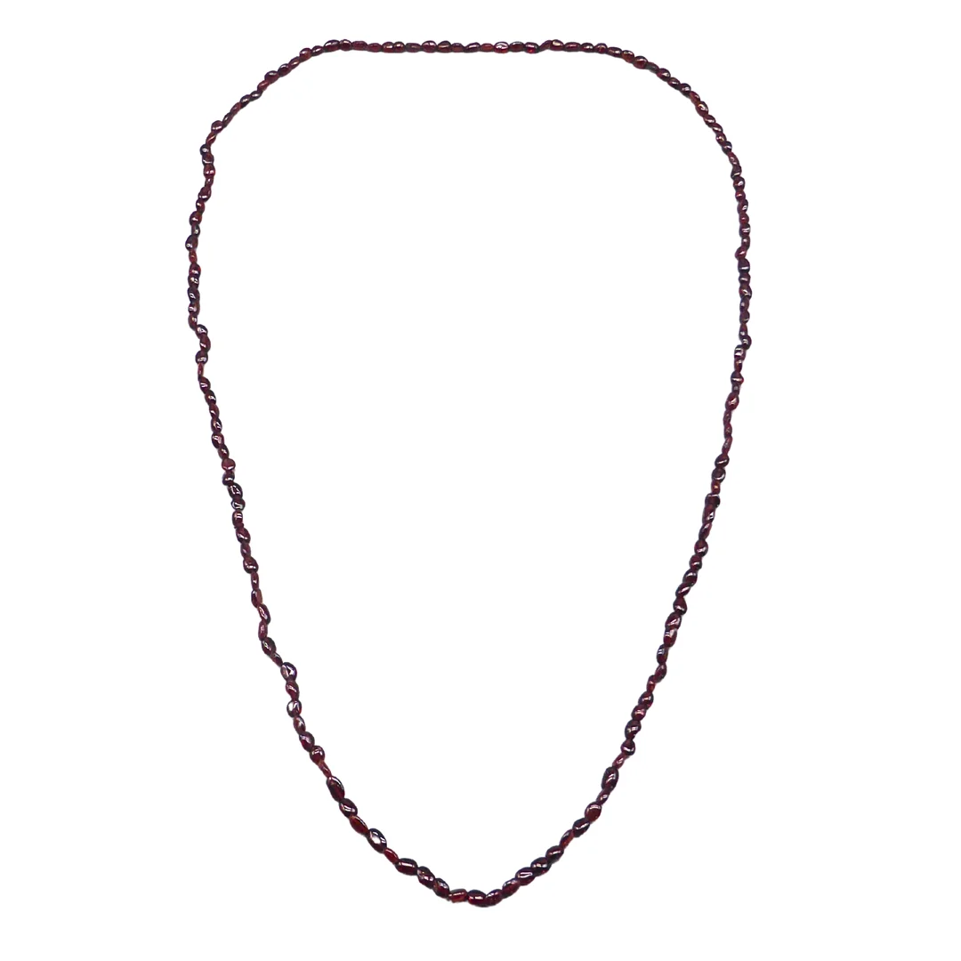 GRANAT-HALSKETTE. — Necklace — Auktionshaus Stuber's Hammerschlag