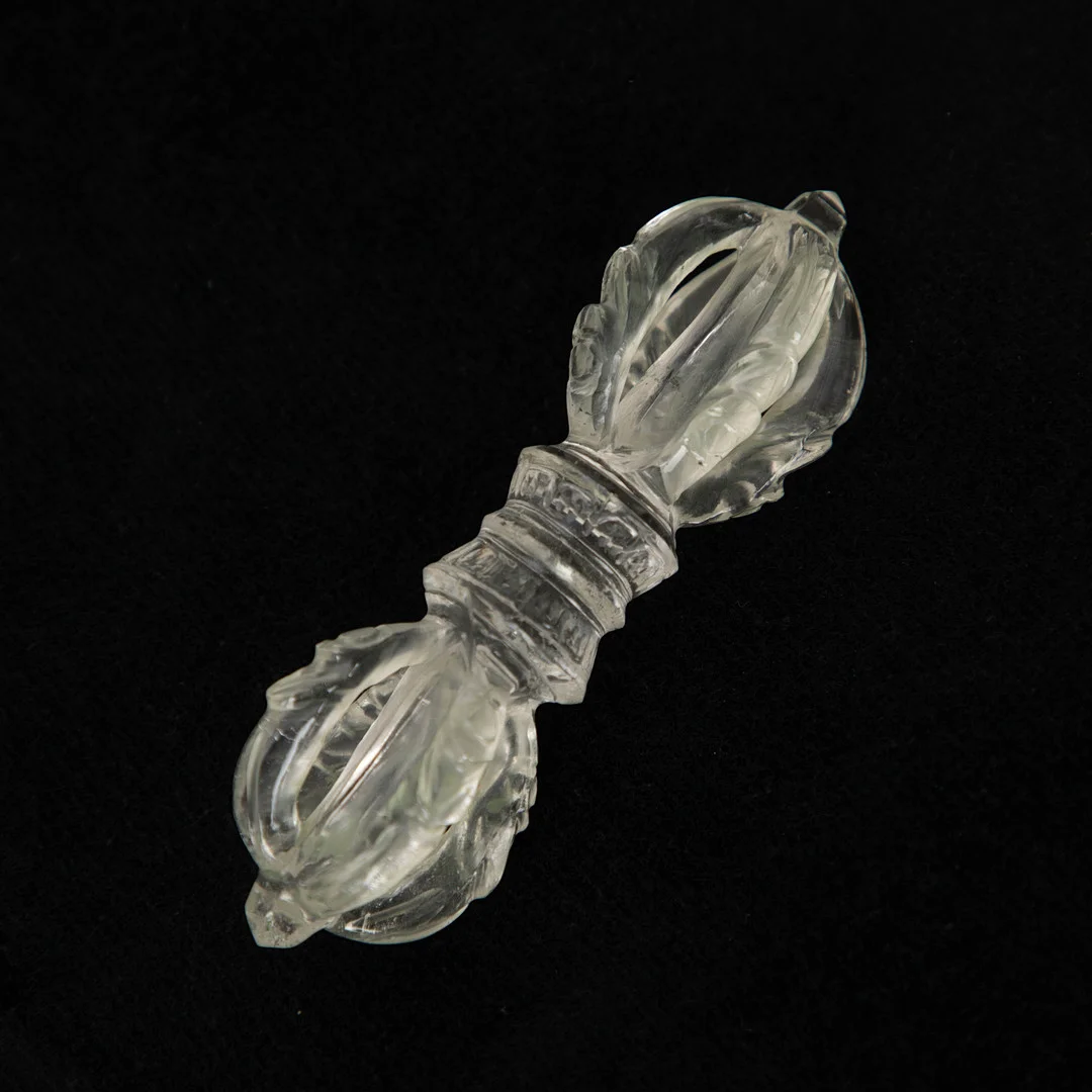 Donnerkeil Vajra, Bergkristall, Tibet, 20. Jh. — Other — Stockholms Auktionsverk Hamburg