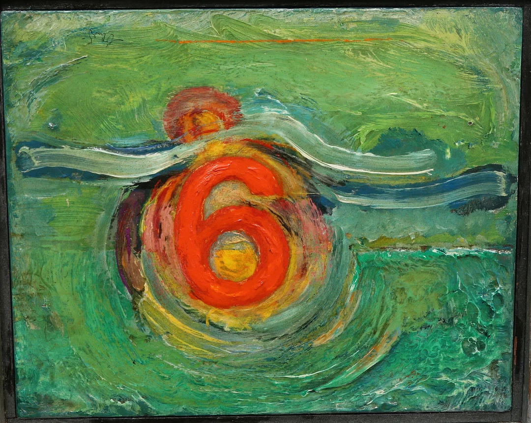 BENGT ERICSON. olja på pannå, signerad Bengt. — Paintings — Gomér & Andersson Linköping