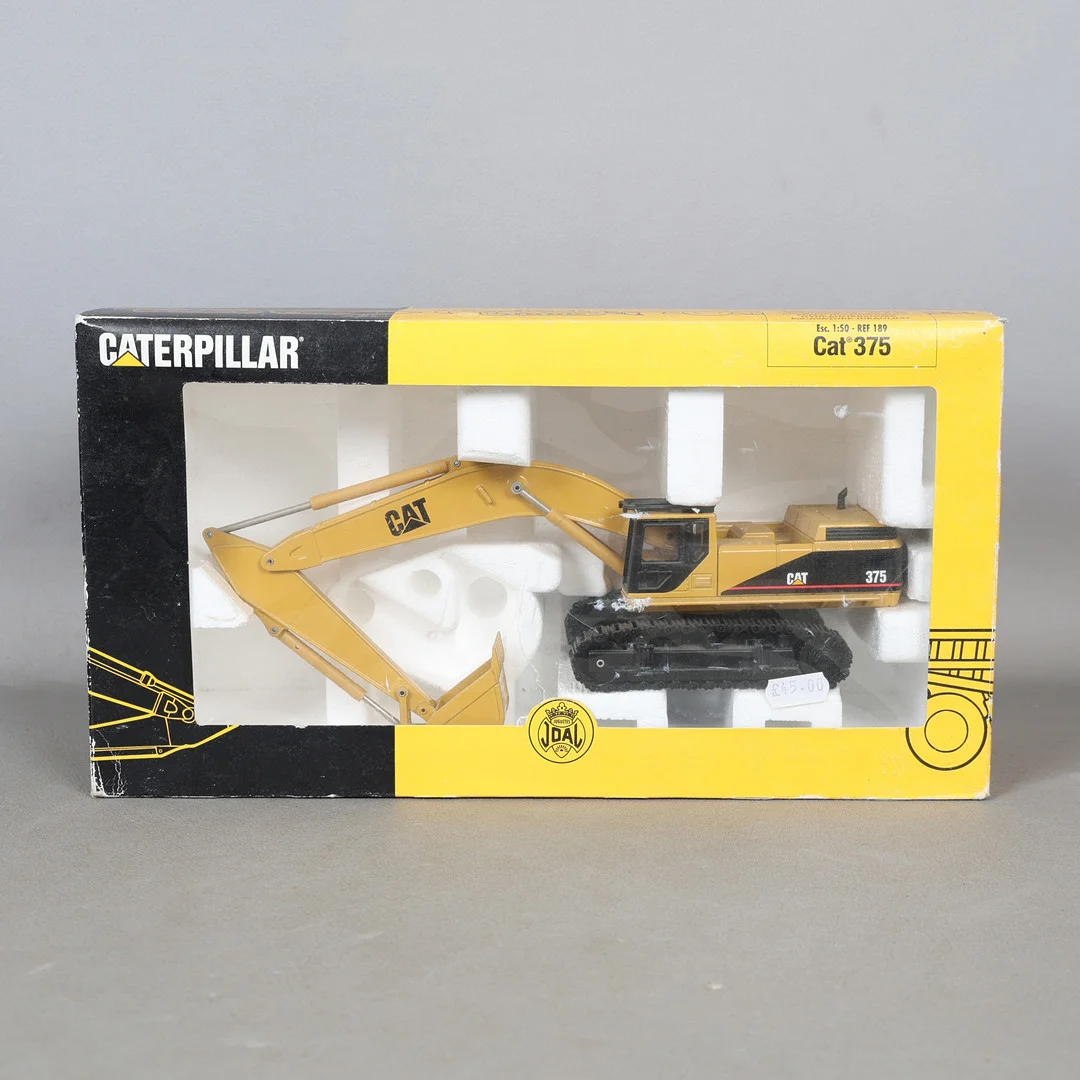 A JOAL DIE CAST CAT 375 HYDRAULIC EXCAVATOR. — Model cars — Bishop & Miller