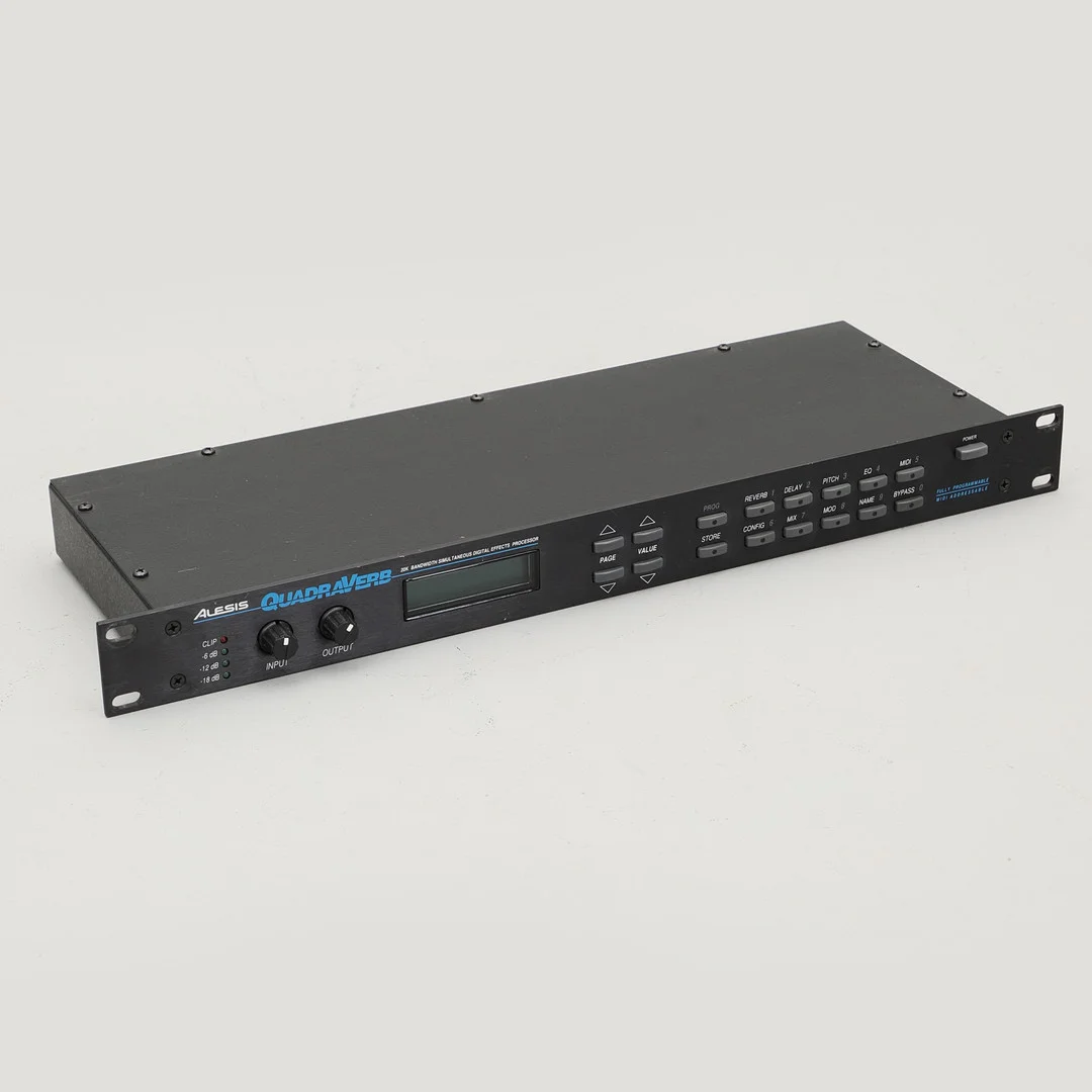 EFFEKTMODUL, Alesis Quadraverb. — Musical instruments — Crafoord Auktioner Malmö