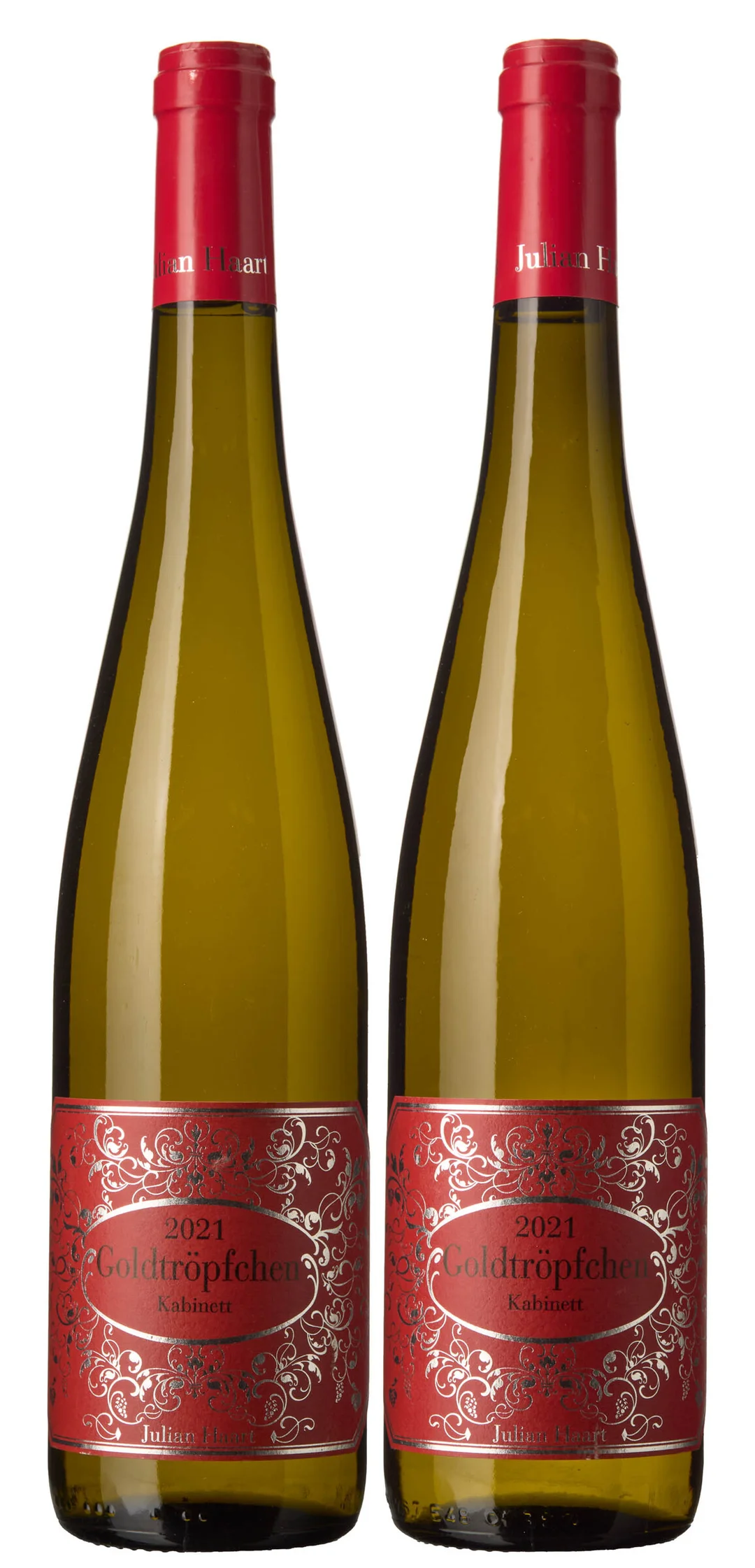 2 x Piesporter Goldtröpfchen Riesling Kabinett 2021, Julian Haart — 2 x Piesporter Goldtröpfchen Riesling Kabinett 2021, Julian Haart — Vin/Vin — Blomqvist