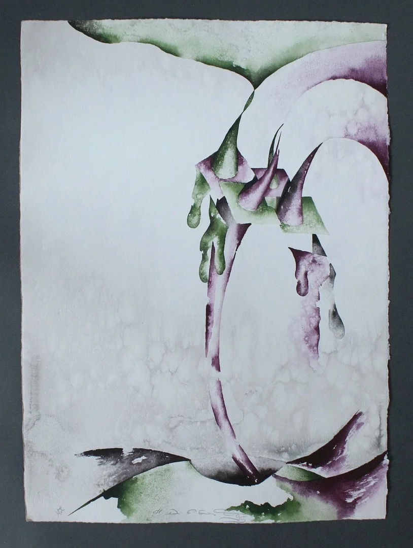 HEINZ DIETER EBERT. Mischtechnik, signiert, 1995, ca. 47 x 65 cm. — Drawings — Stockholms Auktionsverk Düsseldorf/Neuss