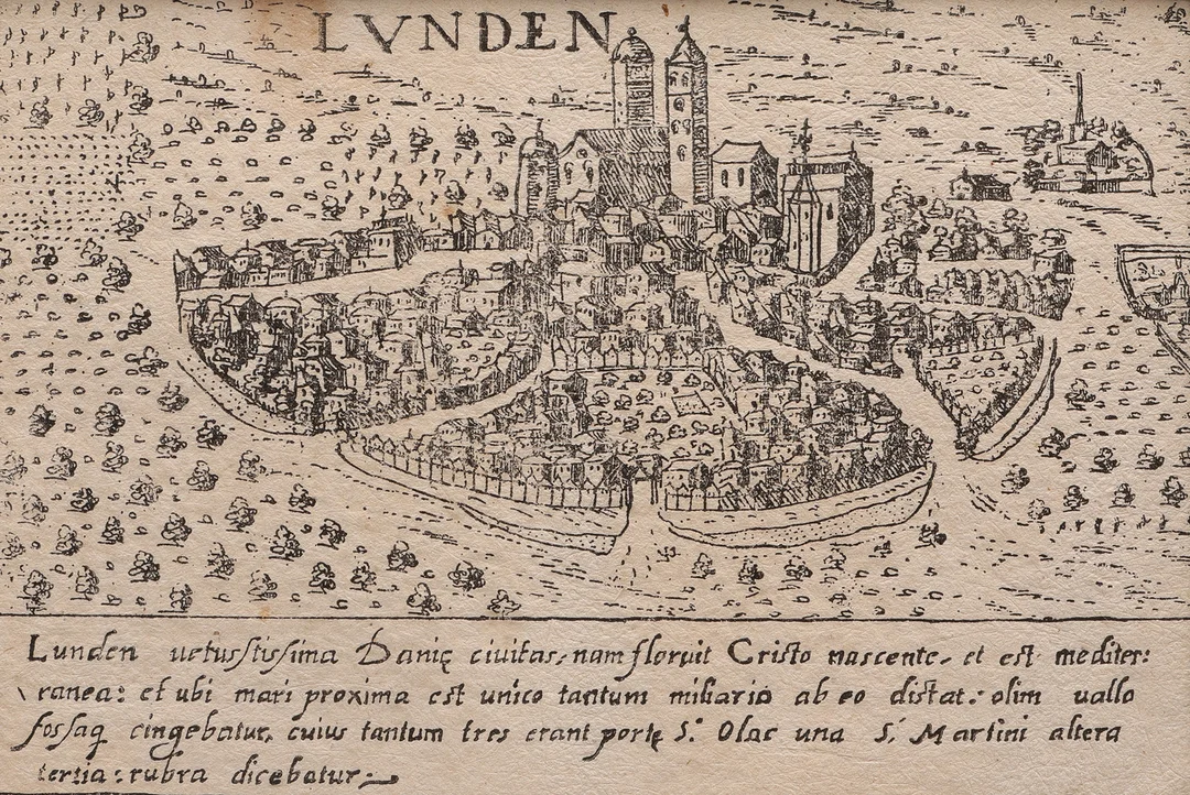 FRANCESCO VALEGIO CA 1560-1643. ETSNING, "LUNDEN" UR "RACCOLTA DI LE PIÙ ILLUSTRI ET FAMOSE CITTÀ DI SOTTO IL MONDO", EFTER 1595. — Engravings & Prints — Crafoord Auktioner Lund