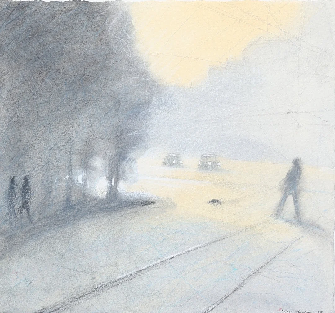 MIKAEL KIHLMAN. Blandteknik, signerad och daterad -00. — Paintings — Gomér & Andersson Jönköping