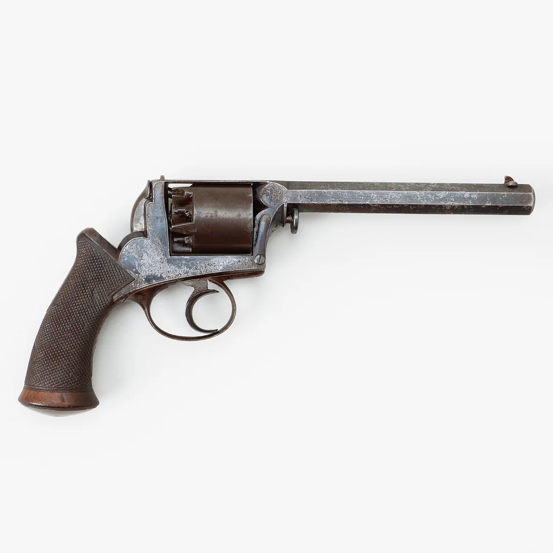 SLAGLÅSREVOLVER, Adams & Deane, 1800-talets mitt. — Guns & Rifles — Göteborgs Auktionsverk