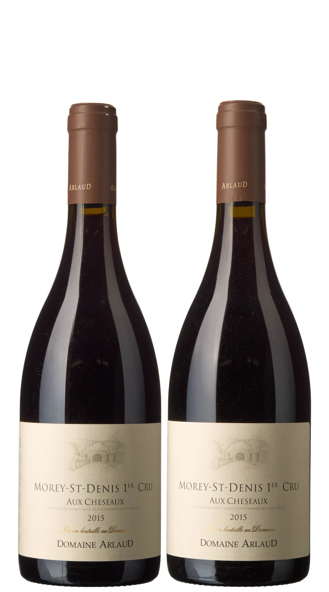 2 x Morey-St-Denis 1er Cru Aux Cheseaux 2015, Arlaud — 2 x Morey-St-Denis 1er Cru Aux Cheseaux 2015, Arlaud — Vin/Vin — Blomqvist
