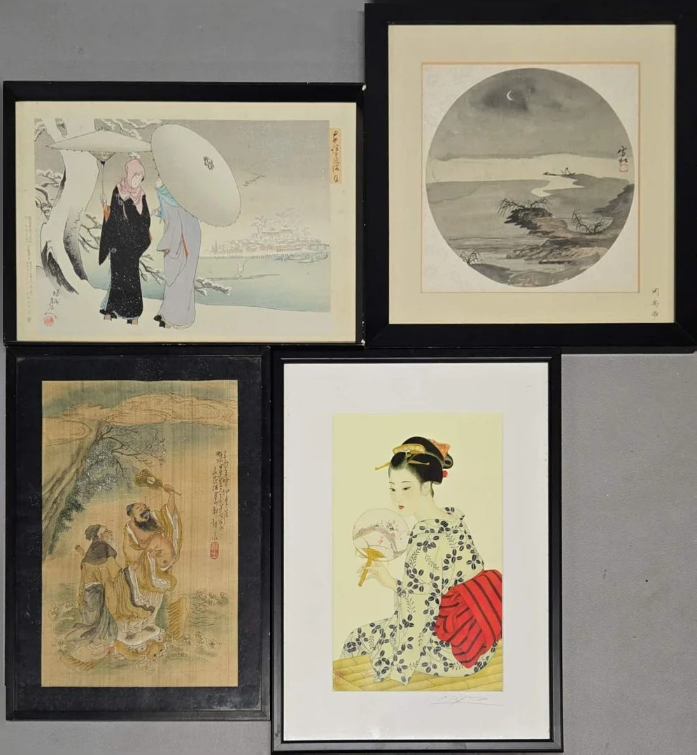 JAPANESE AND CHINESE PRINTS. — Engravings & Prints — Chalkwell Auctions