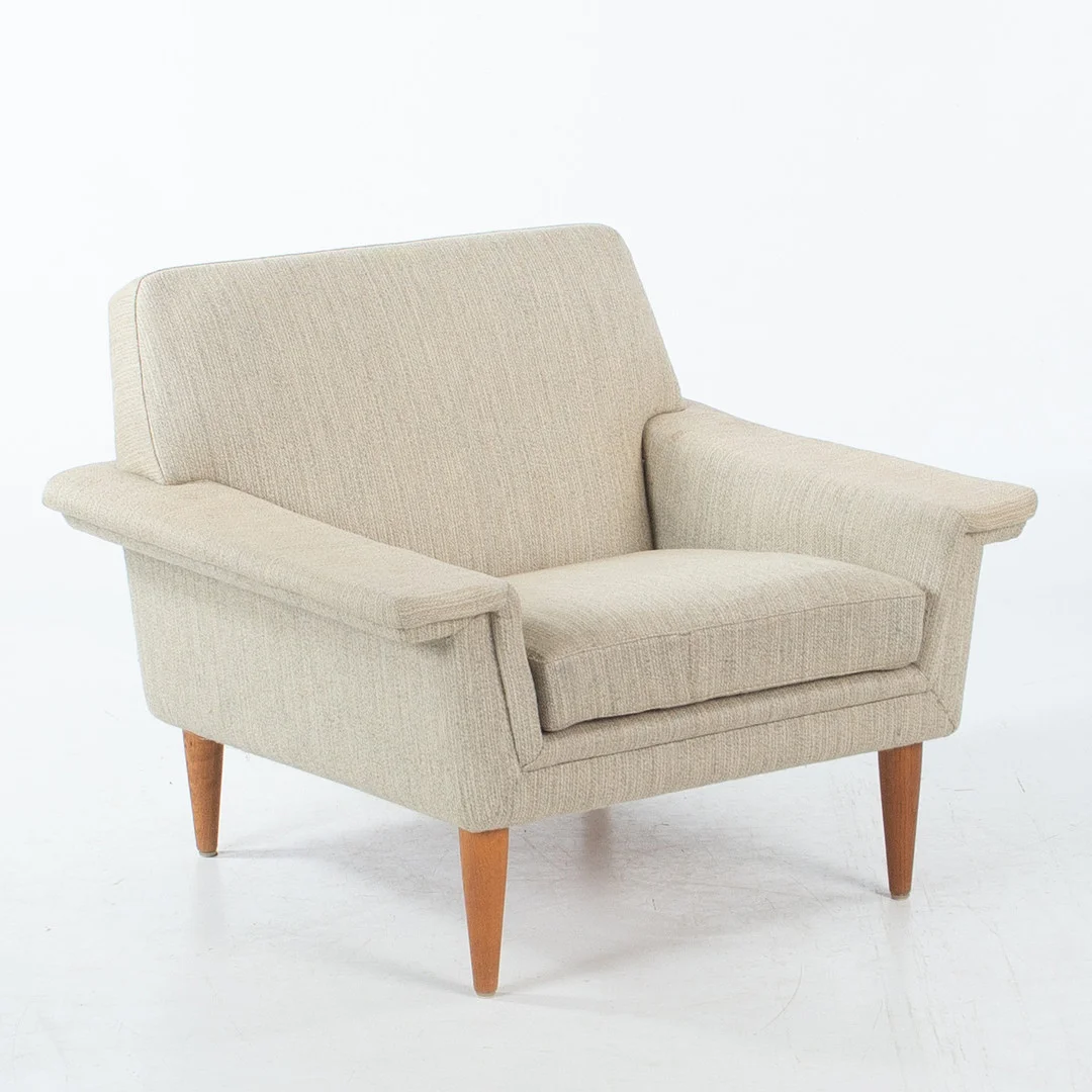 JOHANNES ANDERSEN. Fåtölj, "Florida" Trensum, Danish Modern, 1900-talets mitt. — Armchairs & Chairs — Laholms Auktionskammare