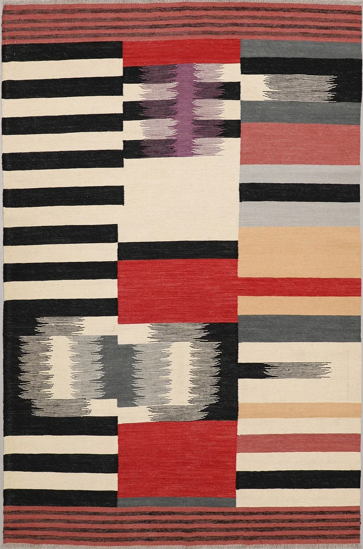 MATTA, kelim, ull, samtida, 243 x 175 cm. — Carpets — Crafoord Auktioner Malmö