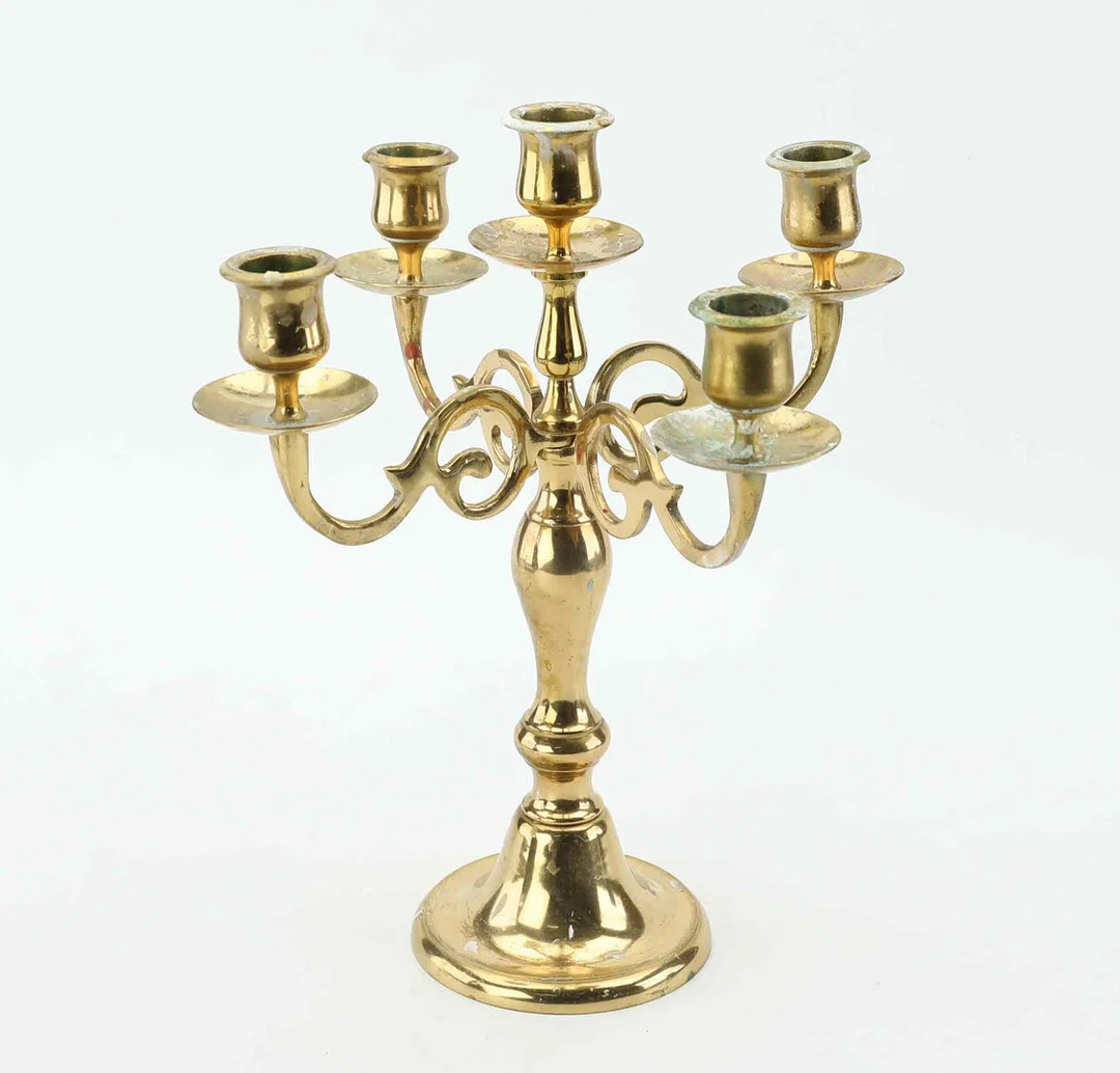 KANDELABER, Scandia Malm, 1900-talets andra hälft. — Candlesticks — Hälsinglands Auktionsverk