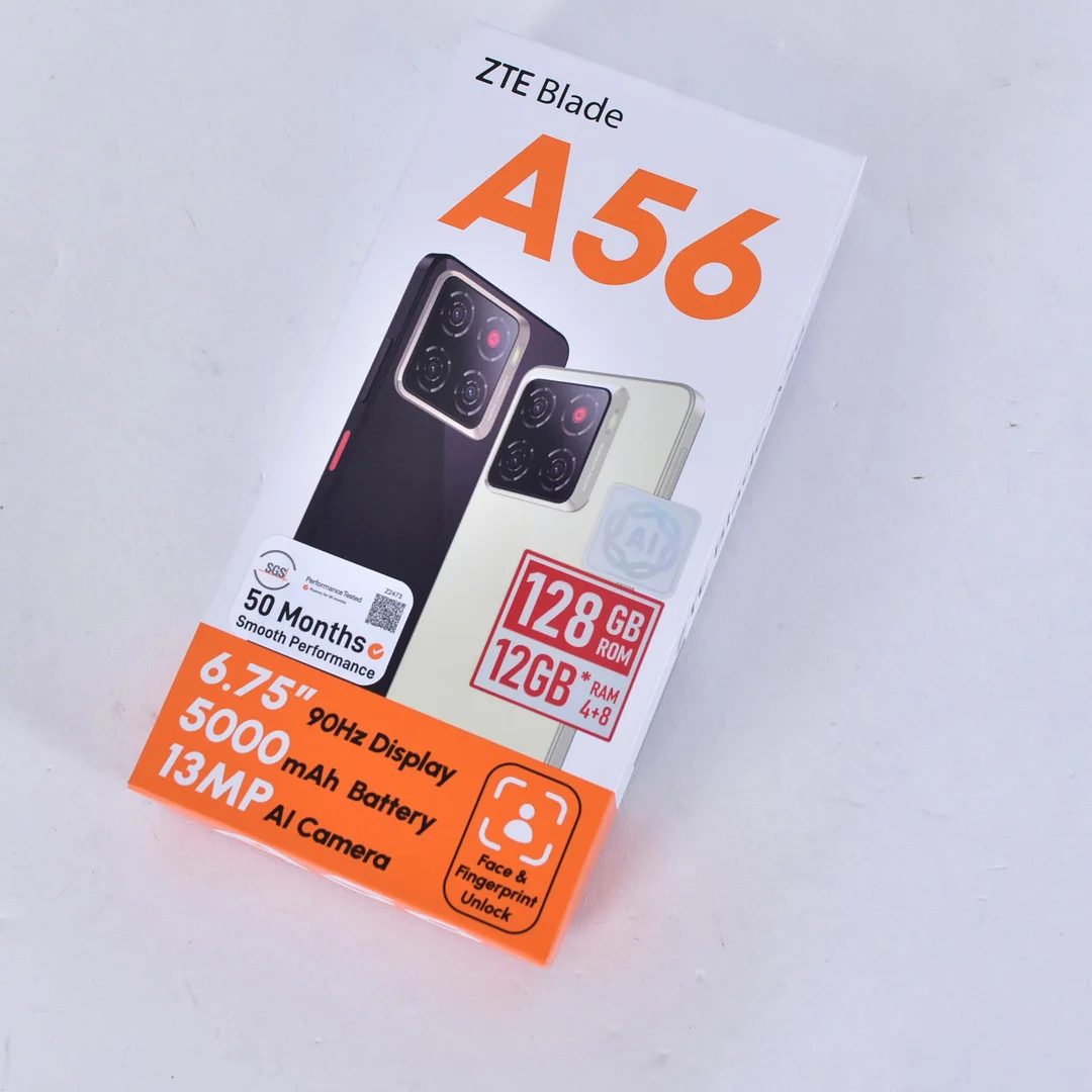 MOBILTELEFON, ZTE Blade A56 4G 128GB. — Modern consumer electronics — Halmstads Auktionskammare