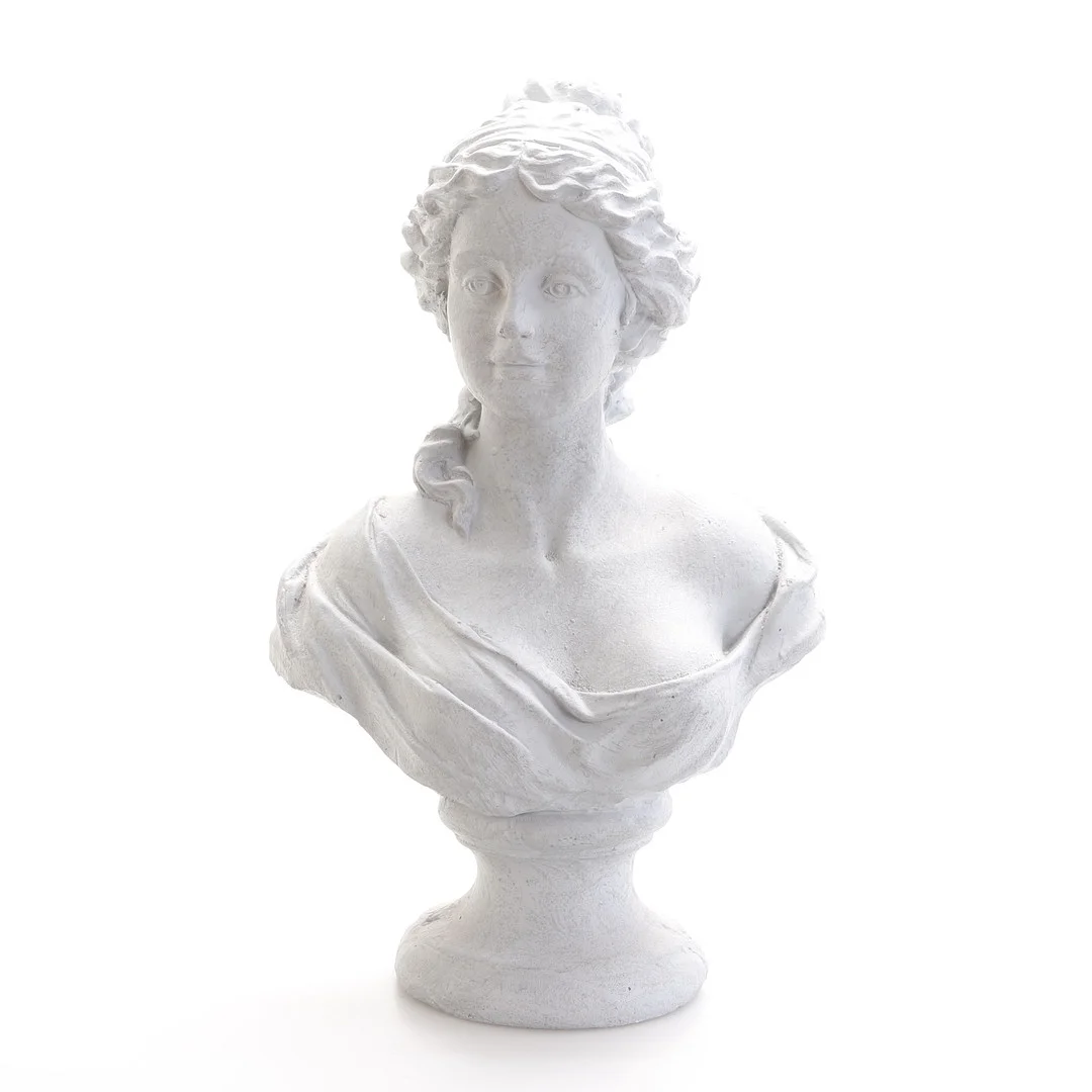 SKULPTUR, byst, polystone, samtida. — Sculptures & Bronzes — RA Auktionsverket Norrköping