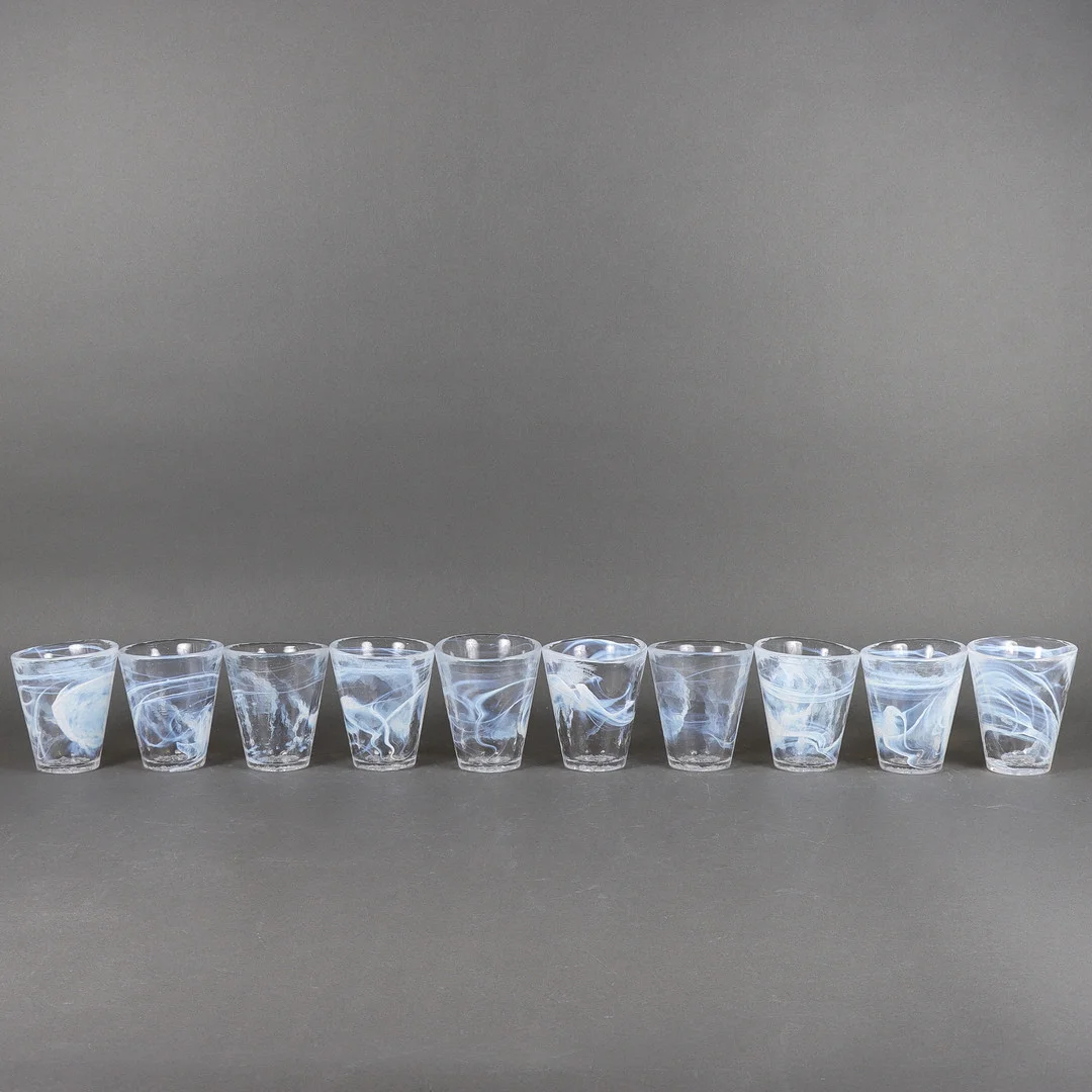 ULRICA HYDMAN-VALLIEN. Glas 10 sttycken "Mine" Kosta Boda. — Utility glass — Karlstad Hammarö Auktionsverk