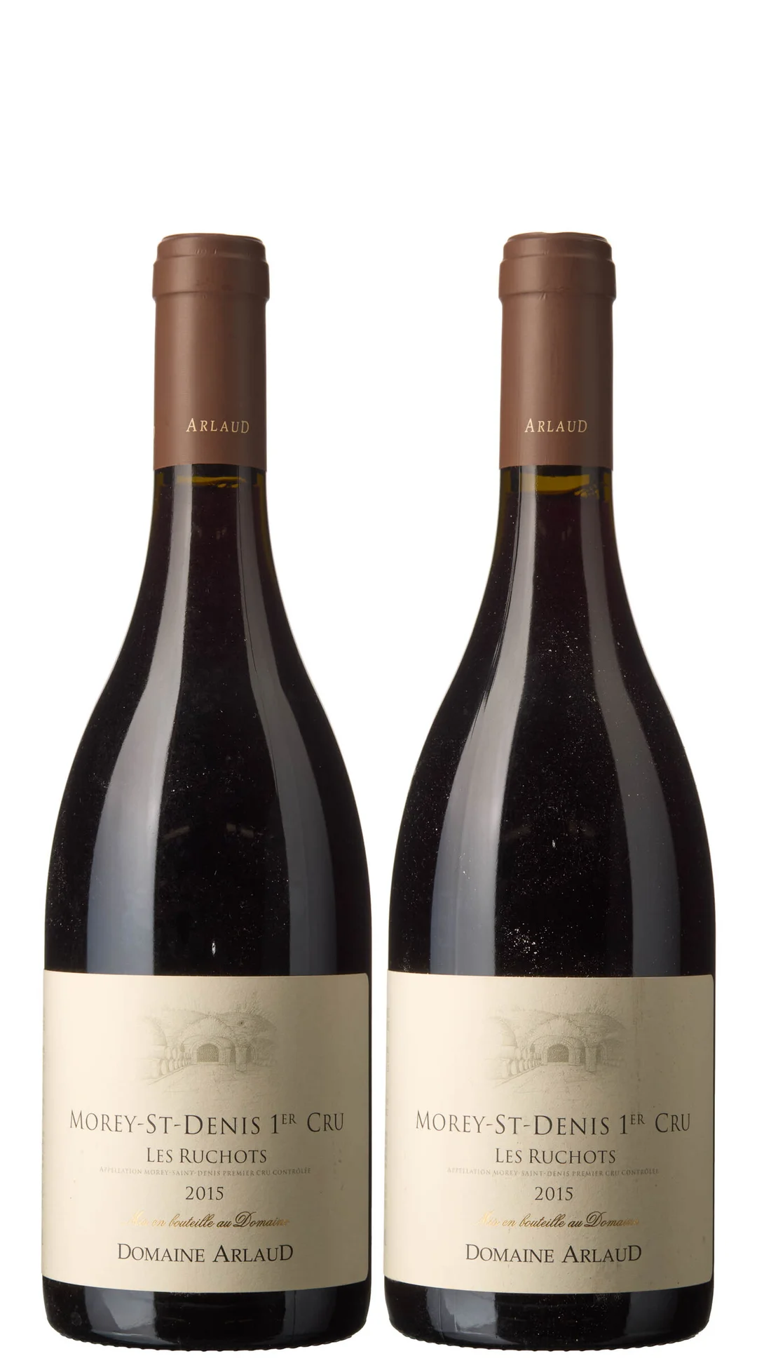 2 x Morey-St-Denis 1er Cru Les Ruchots 2015, Arlaud — 2 x Morey-St-Denis 1er Cru Les Ruchots 2015, Arlaud — Vin/Vin — Blomqvist