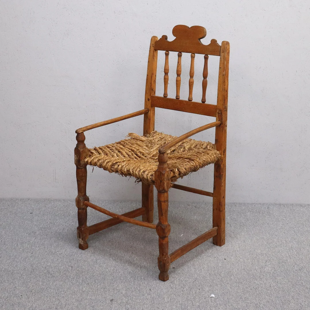 KARMSTOL, allmoge, "Tornastol", Skåne, 1700/1800-tal. — Furniture — Markus Auktioner
