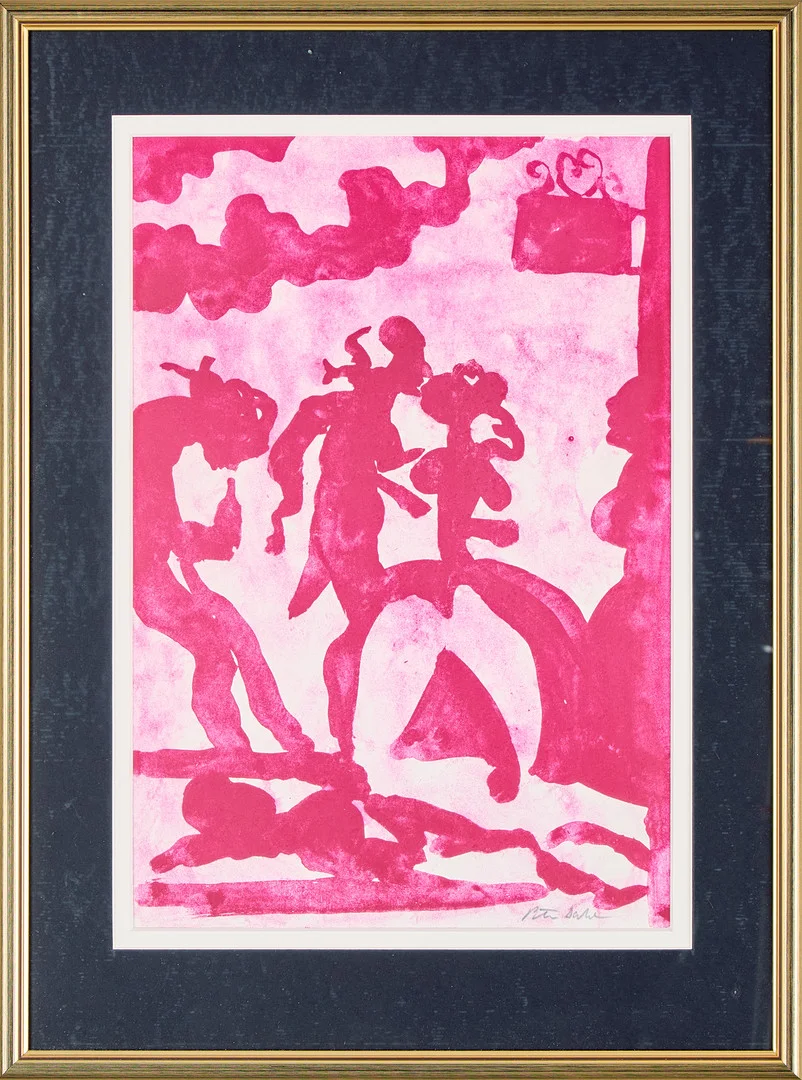 PETER DAHL. Ur Fredmans epistlar. — Engravings & Prints — Uppsala Auktionskammare