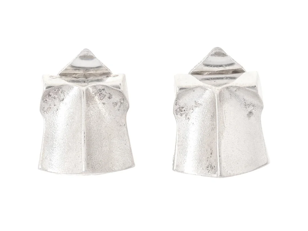 LAPPONIA, örhängen, sterlingsilver, clips, höjd 15 mm, vikt 6,6 g. — Smycken/Örhängen — Kaplans