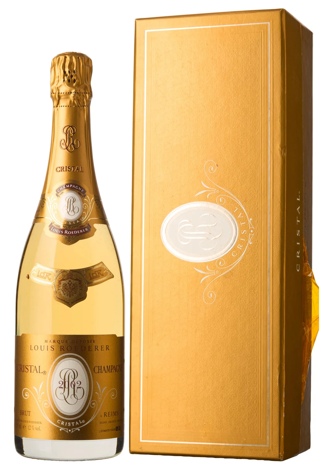 1 x Champagne Cristal Brut 2002, Louis Roederer (OCB) — 1 x Champagne Cristal Brut 2002, Louis Roederer (OCB) — Vin/Vin — Blomqvist