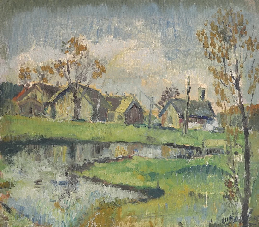 CARL-HARRY STÅLHANE. Olja på duk, signerad. — Paintings — RA Auktionsverket Norrköping