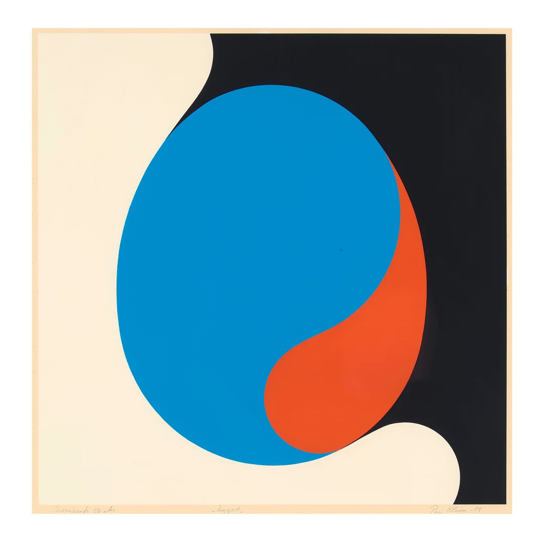 Kleiva, Per — "Egget" 1968 — Kunst/Grafikk — Blomqvist