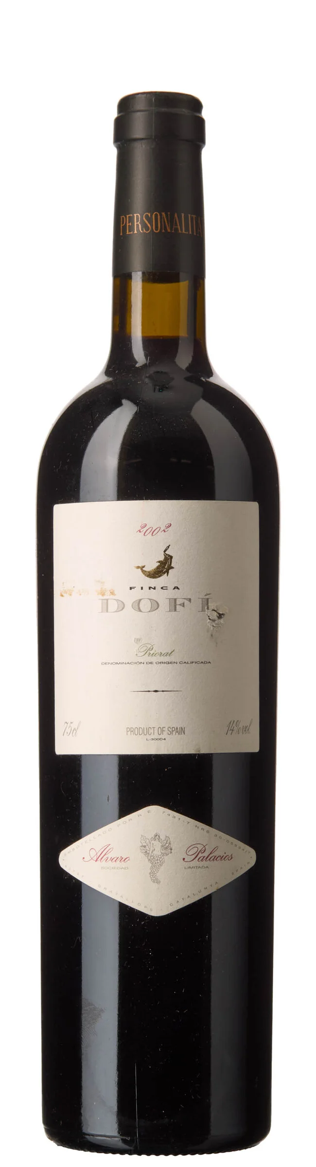 1 x Priorat Finca Dofi 2002, Alvaro Palacios — 1 x Priorat Finca Dofi 2002, Alvaro Palacios — Vin/Vin — Blomqvist