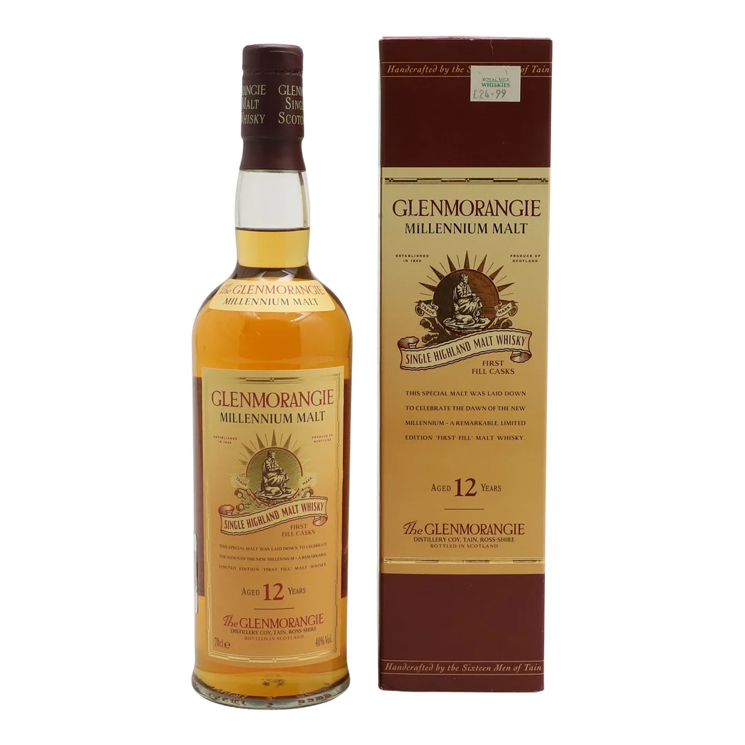 GLENMORANGIE MILLENIUM SINGLE MALT WHISKY, AGED 12 YEARS. — Wine, Port & Spirits — Lawrences Auctioneers