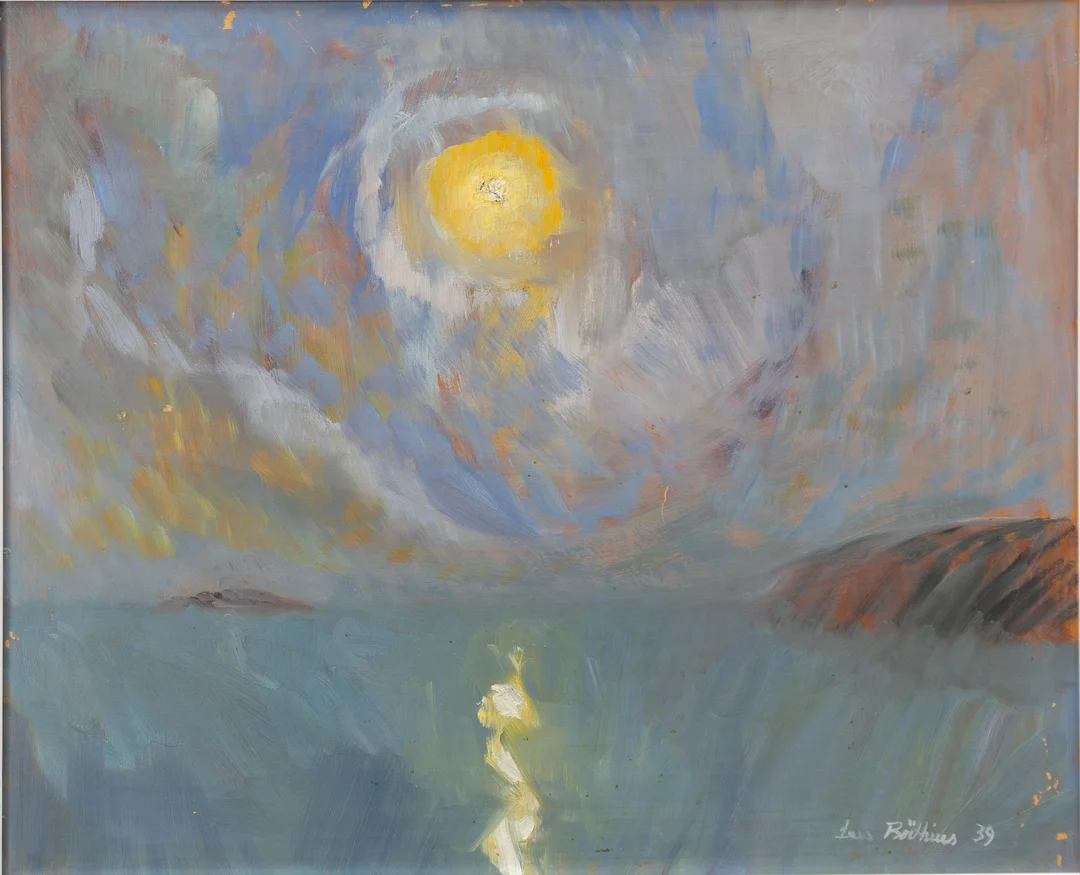 Lars Boëthius, Månsken. — Konst/Modern svensk konst — Bukowskis