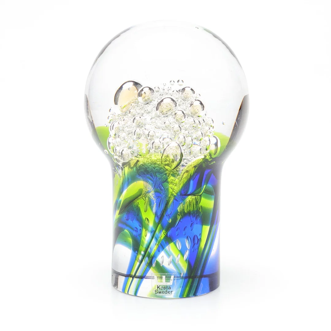 GÖRAN WÄRFF. rumssmycke, glas, Kosta, osignerad. — Art glass — Gomér & Andersson Linköping
