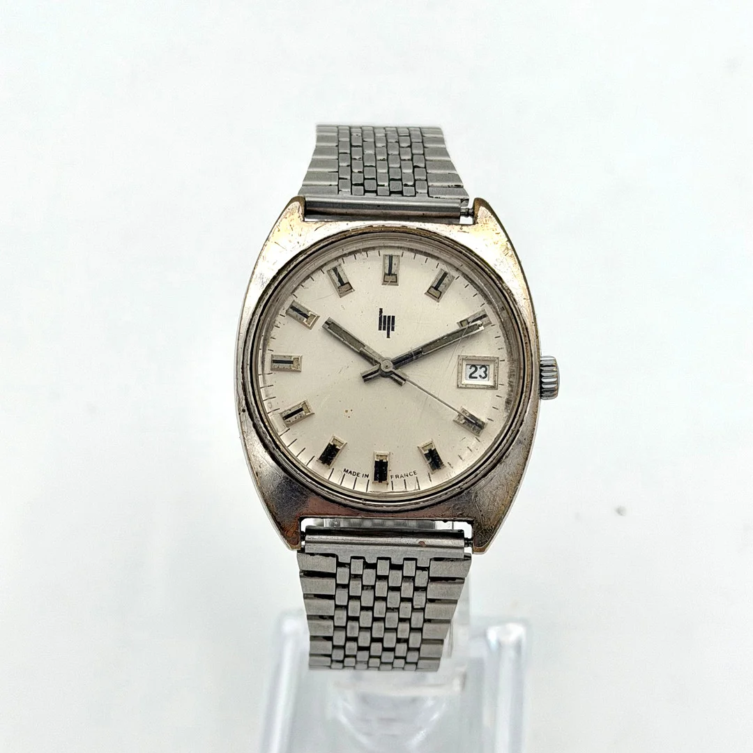 LIP, armbandsur, 1960/70-tal, manuell, stål. — Wristwatches — Skandia Auktion