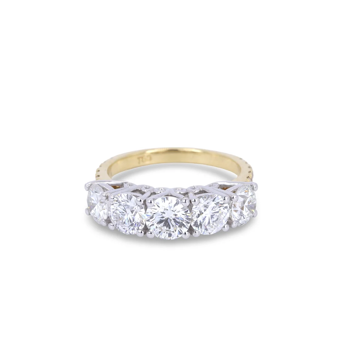 18CT GOLD (2.9CT) DIAMOND RING. — Rings — Chalkwell Auctions
