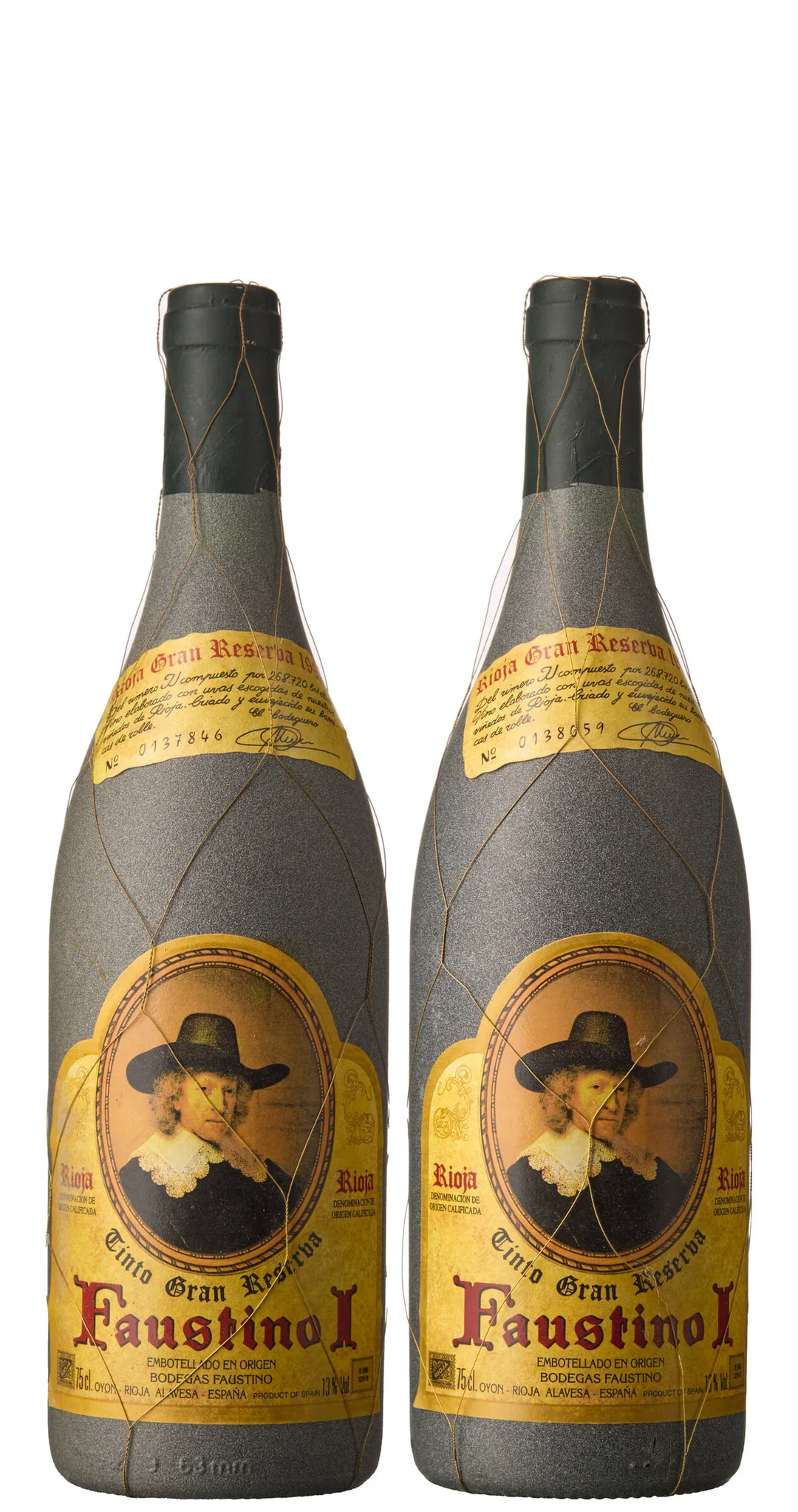 2 x Rioja Gran Reserva Faustino I 1994, Bodegas Faustino — 2 x Rioja Gran Reserva Faustino I 1994, Bodegas Faustino — Vin/Vin — Blomqvist